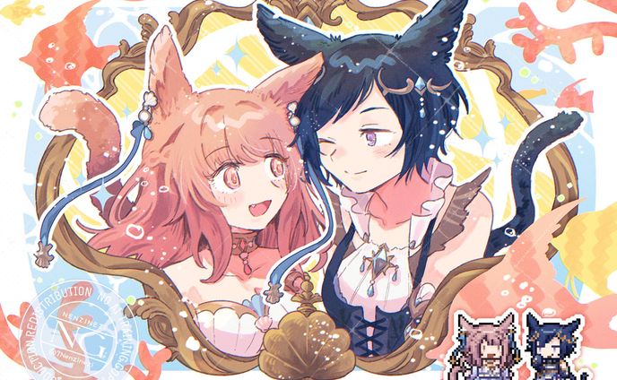 ご依頼  OC1枚絵+ドット絵【skeb】