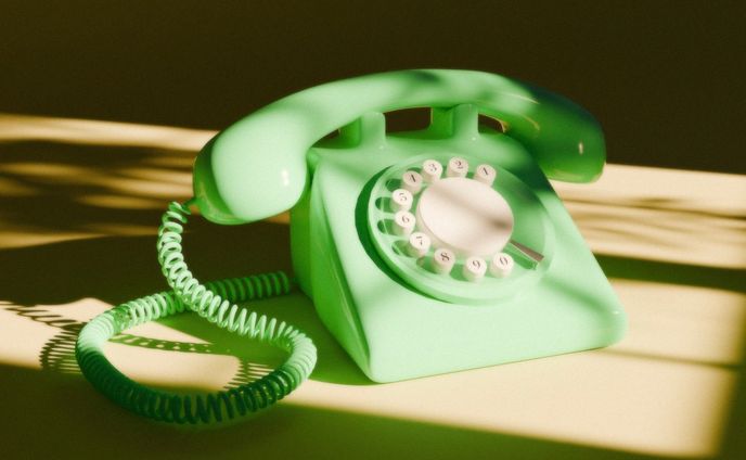 3Dモデリング 電話