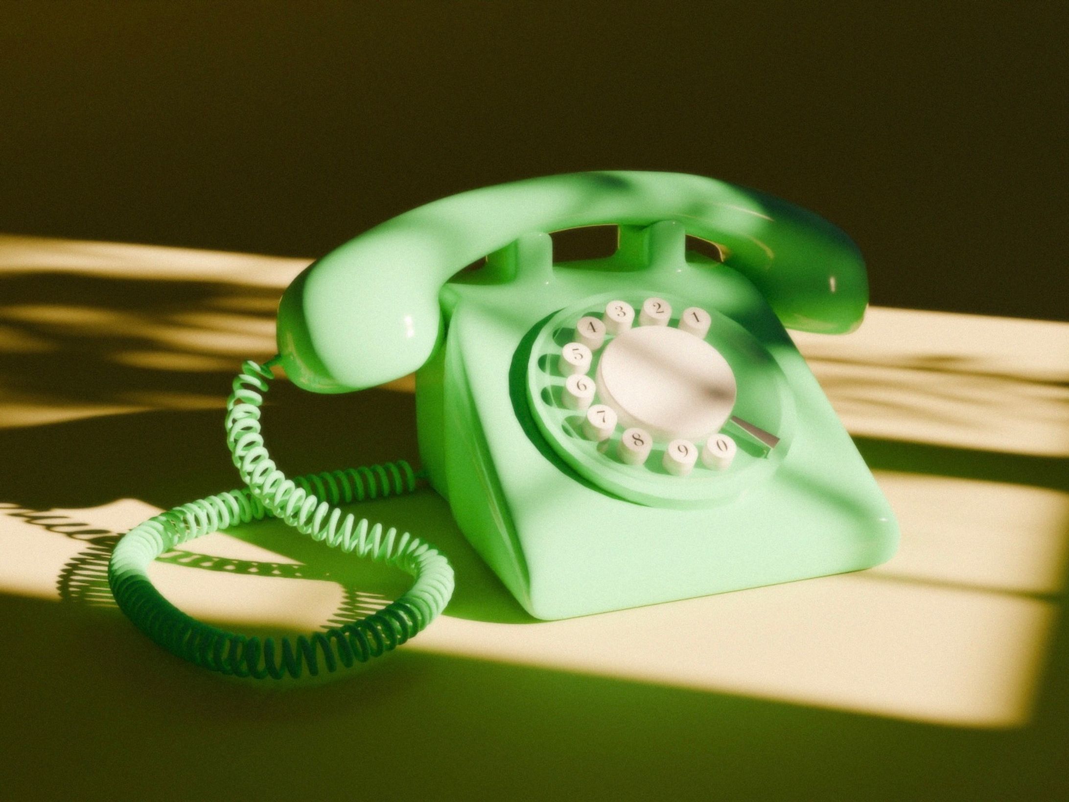 3Dモデリング 電話-1