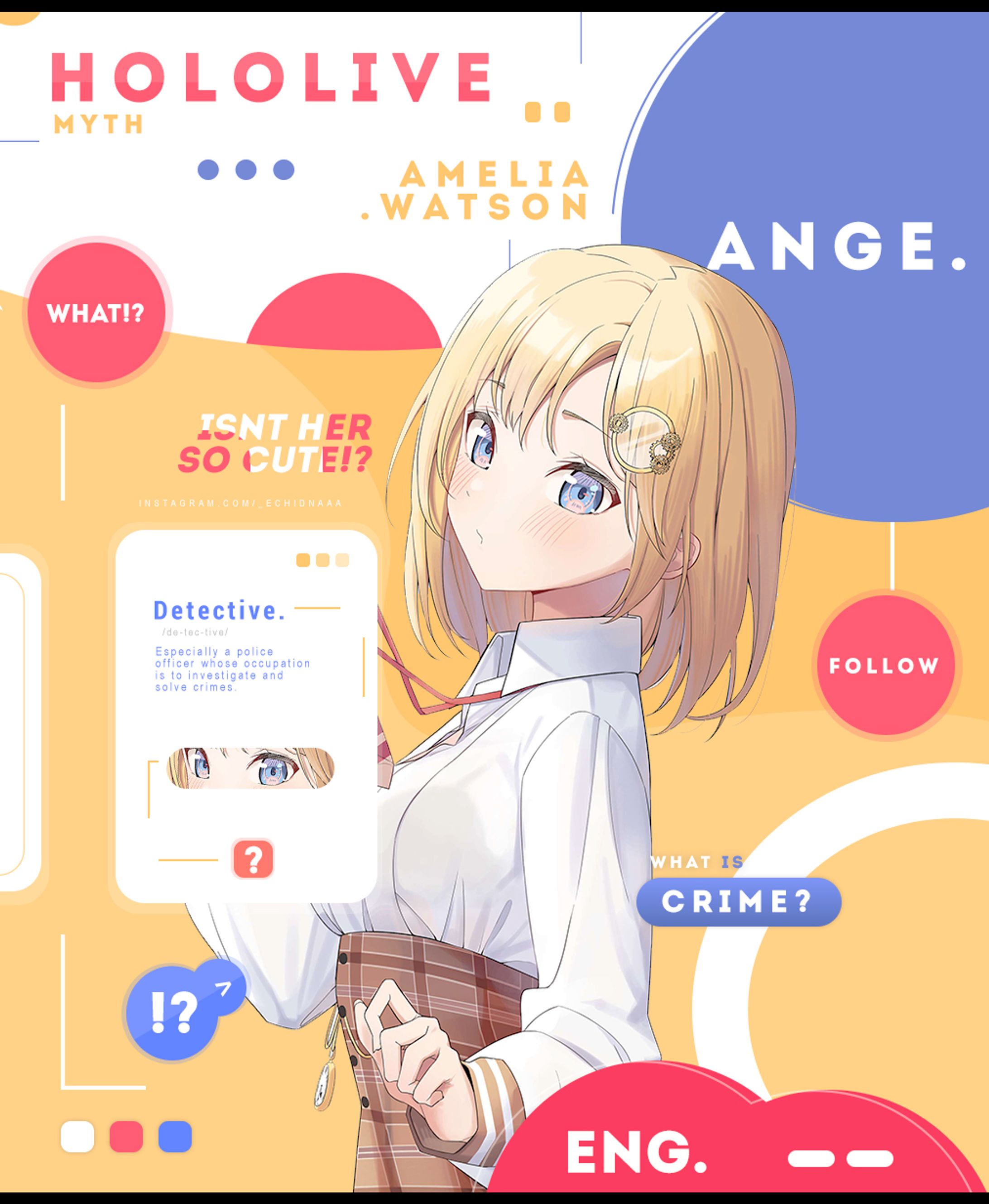 Amelia Watson - Anime Design-1