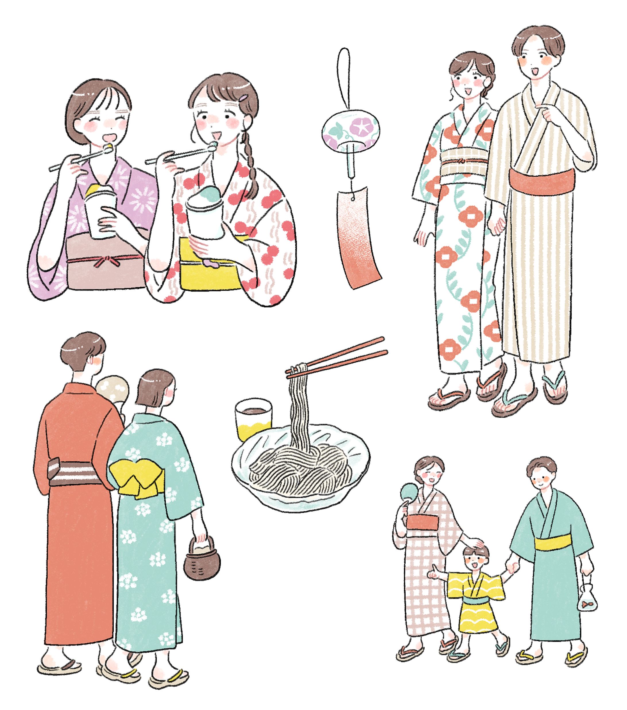【works】「ECO EDO 日本橋2025」ガイド挿絵-1