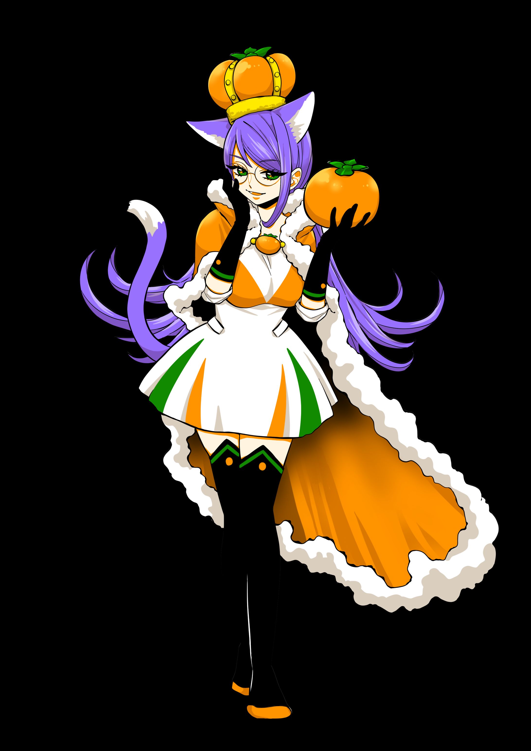 西垣農園×イラストレーターコラボ富有柿パッケージ　キャラクターデザイン-1