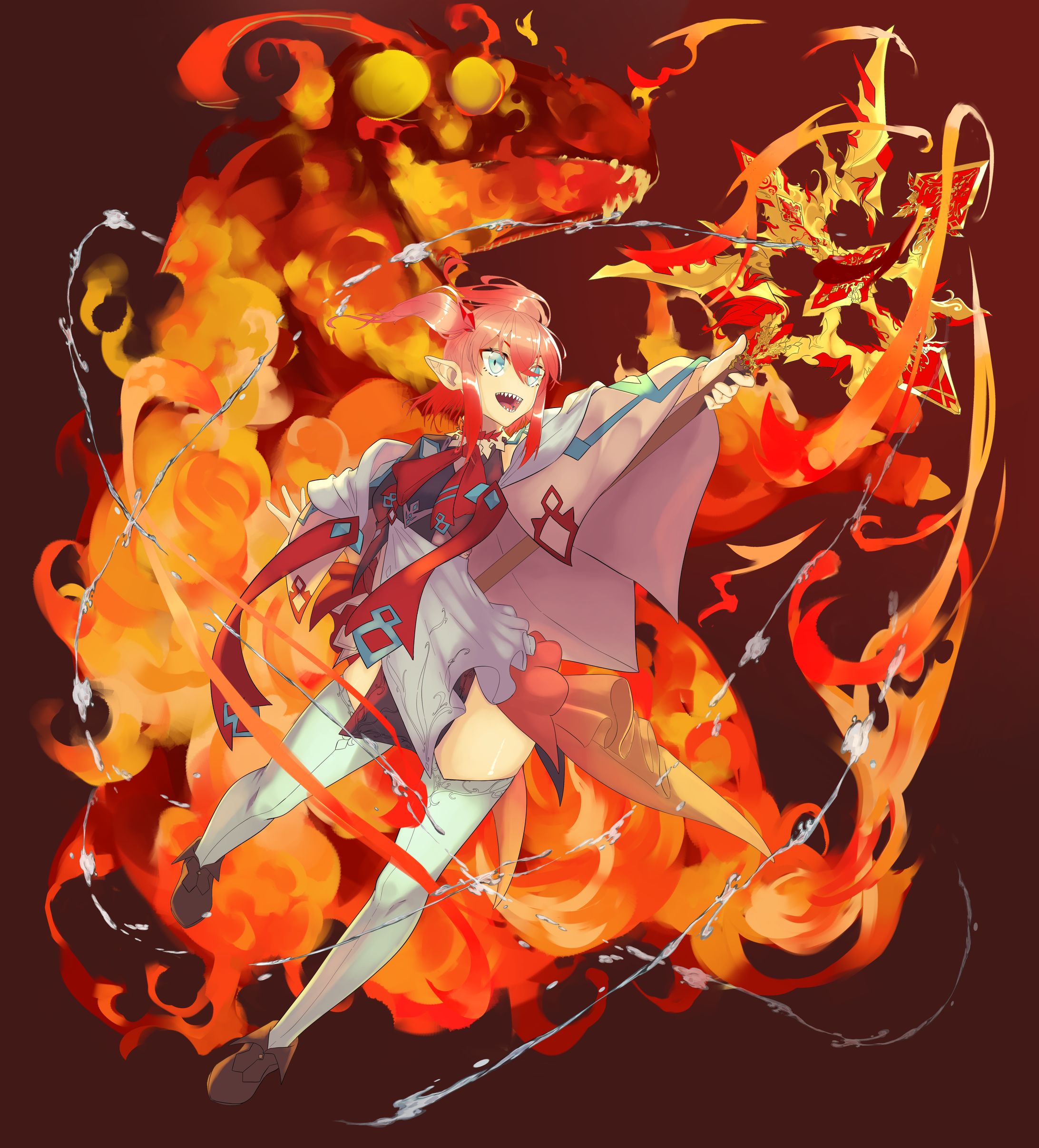 pixivコンテストにて作成したイラスト-1