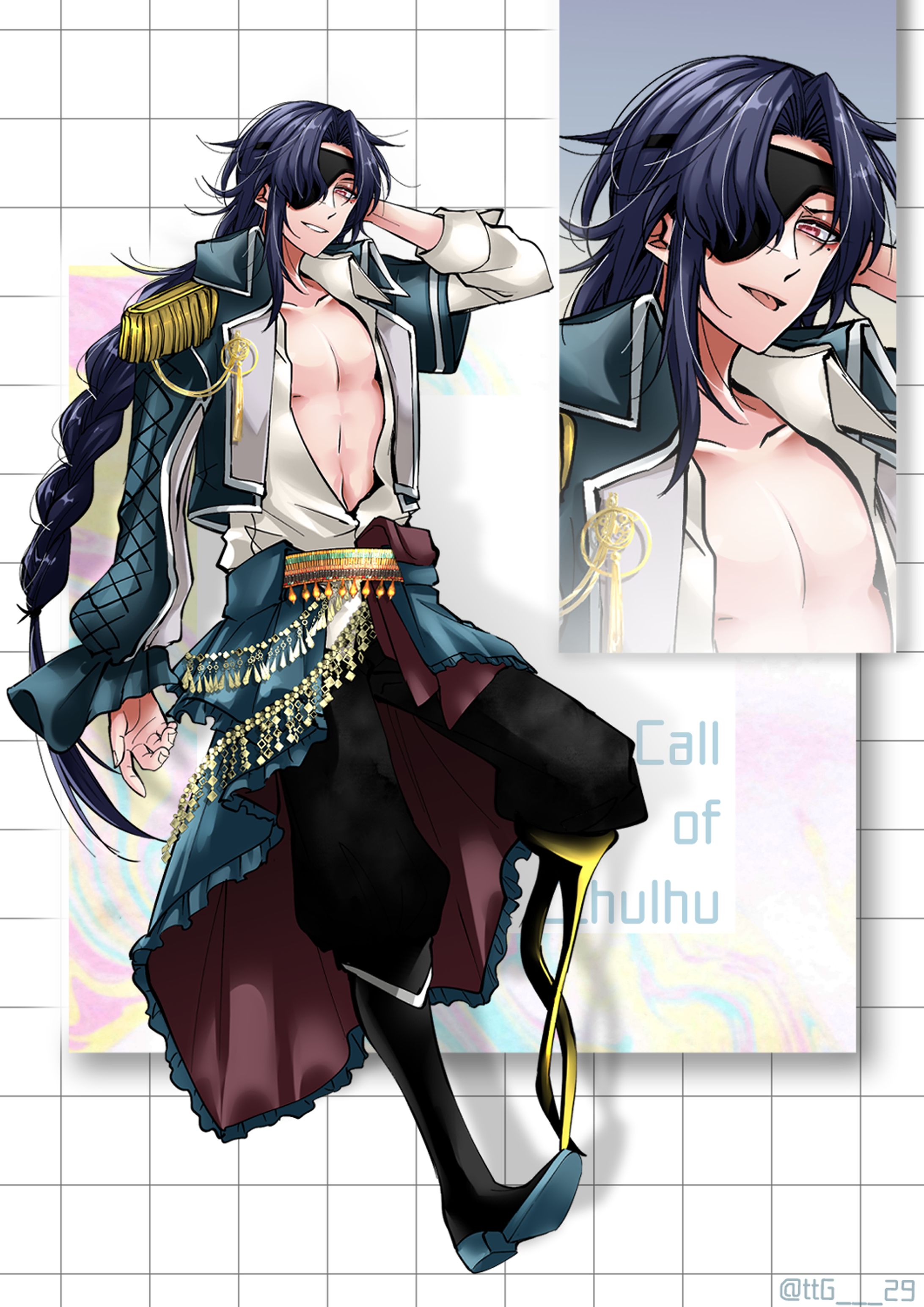 2025年　依頼立ち絵　男性-1