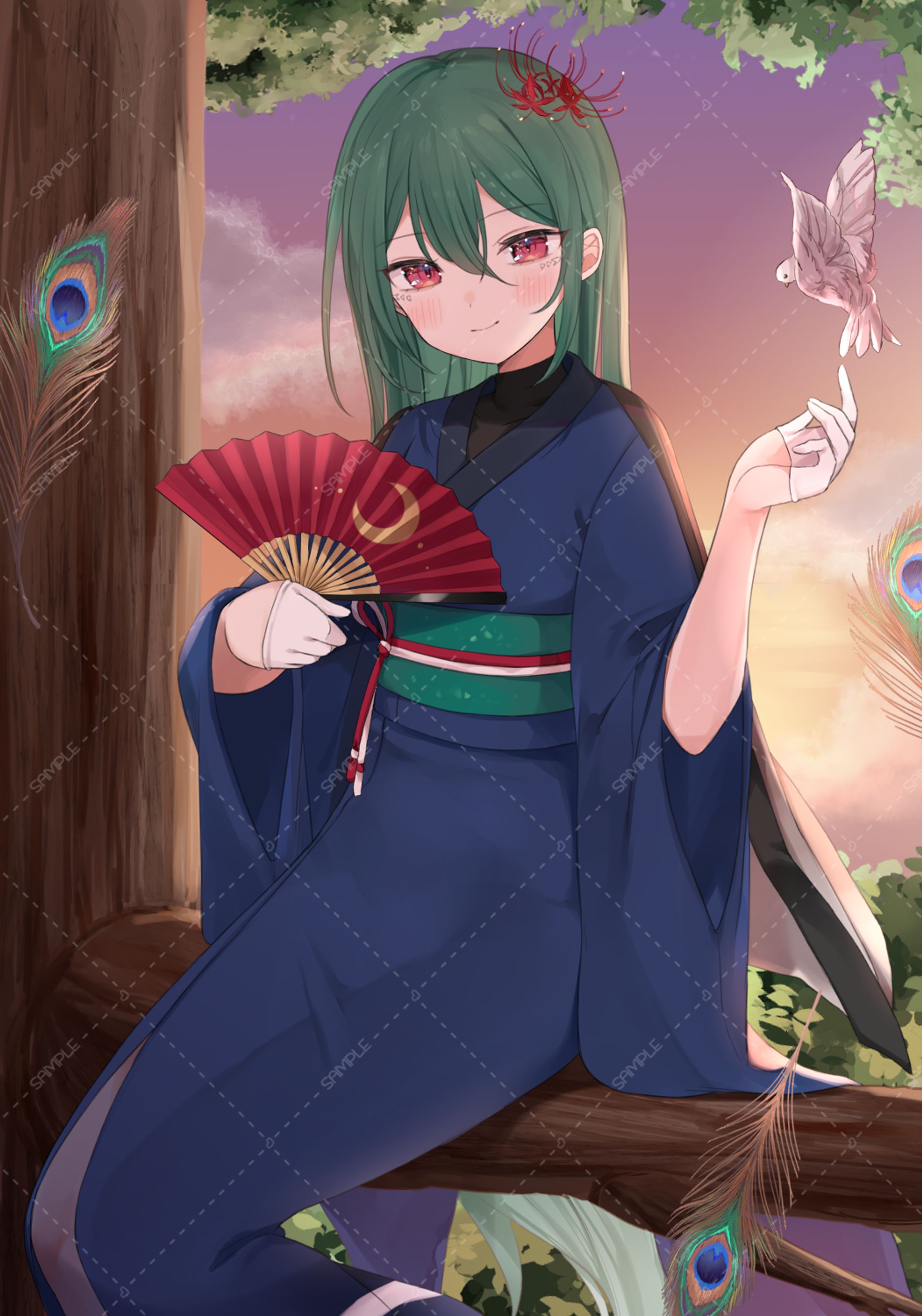孔蛇 彼月様　イベント用一枚絵-1