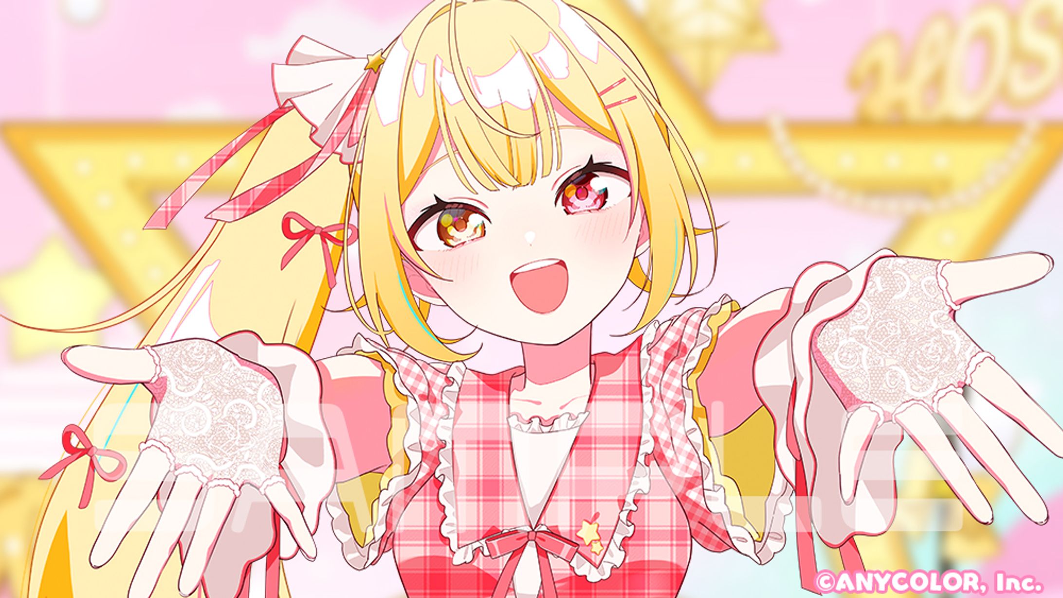 にじさんじ 星川サラ様 オリジナル曲「流星⭐︎ラブビーム！」MVイラスト-1