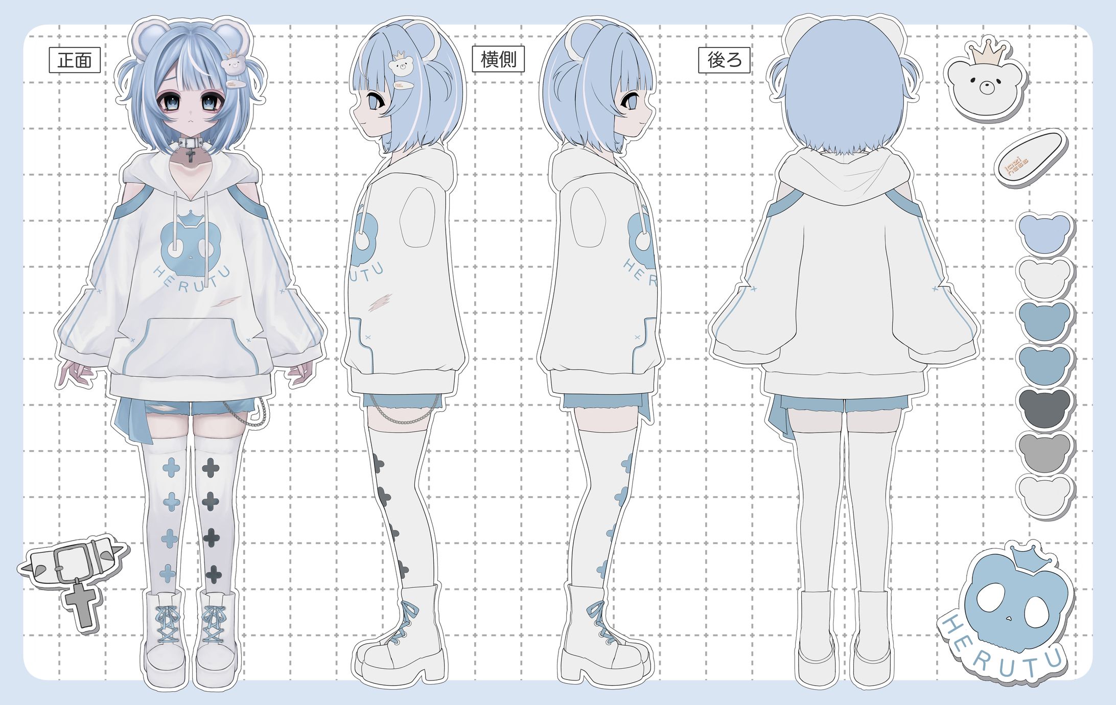 52Hz様 VTuberモデル-1