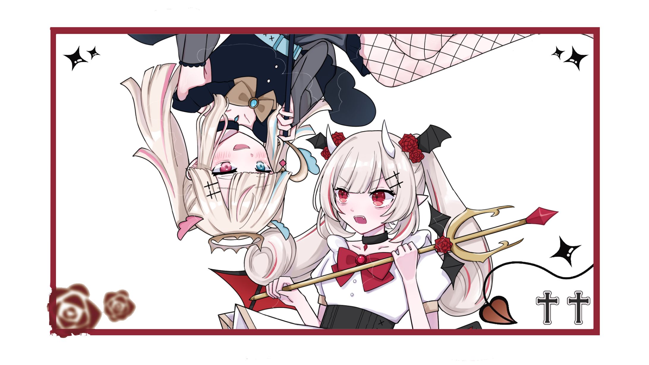 歌ってみた　等身イラスト　デザイン-1