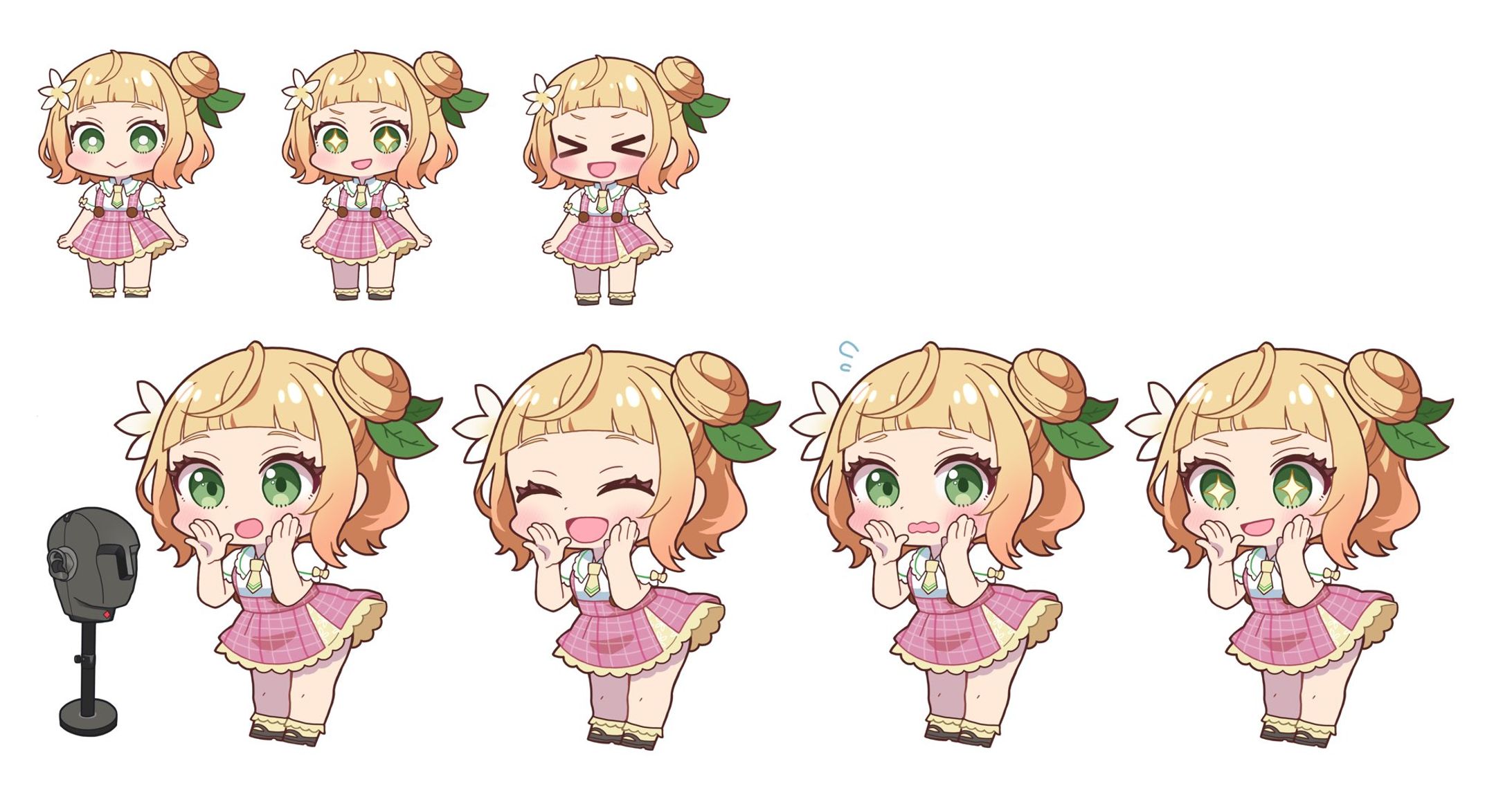 仕事イラスト 表情差分-1