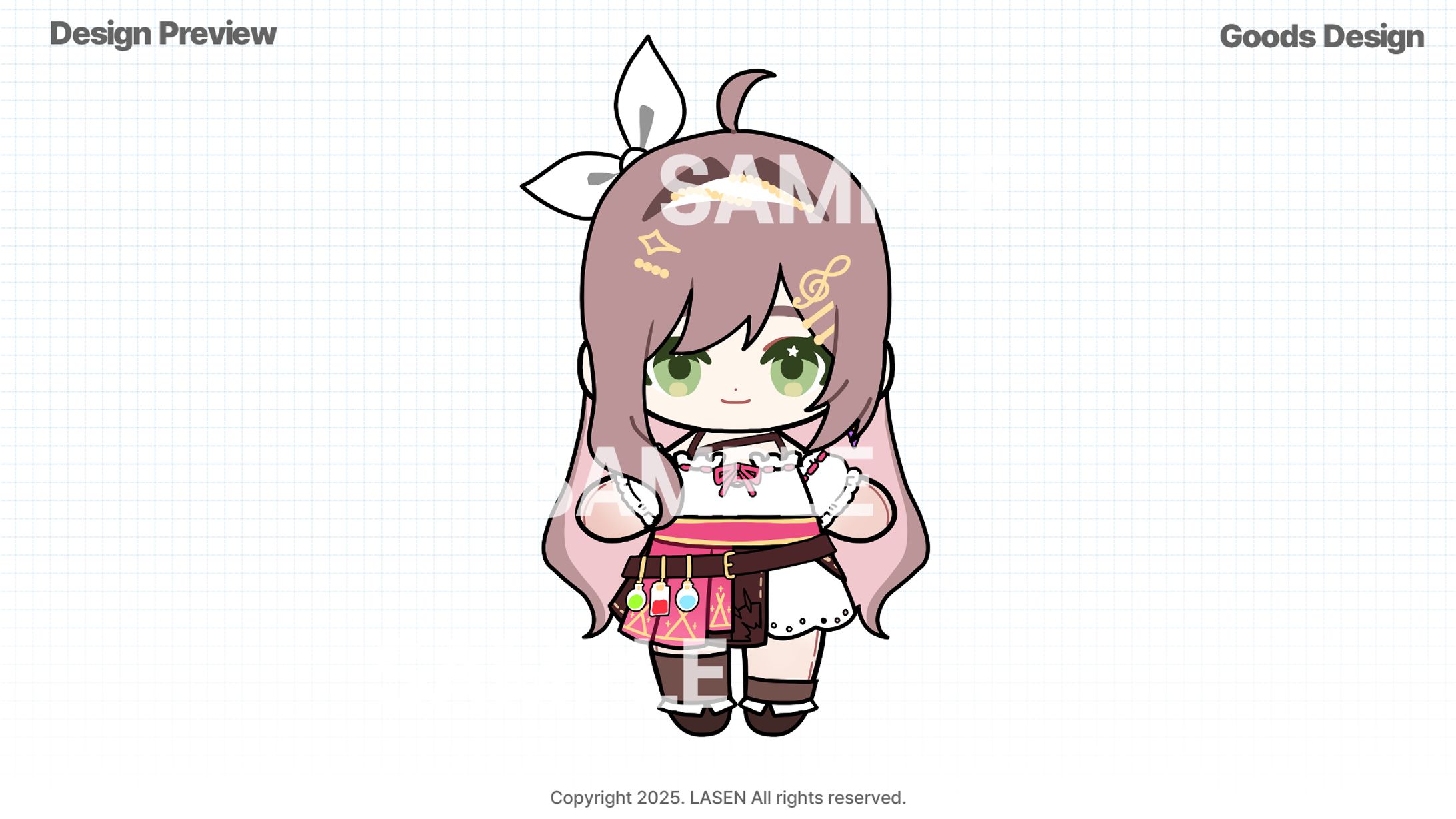 Miori Celesta様ぬいぐるみ原画-1