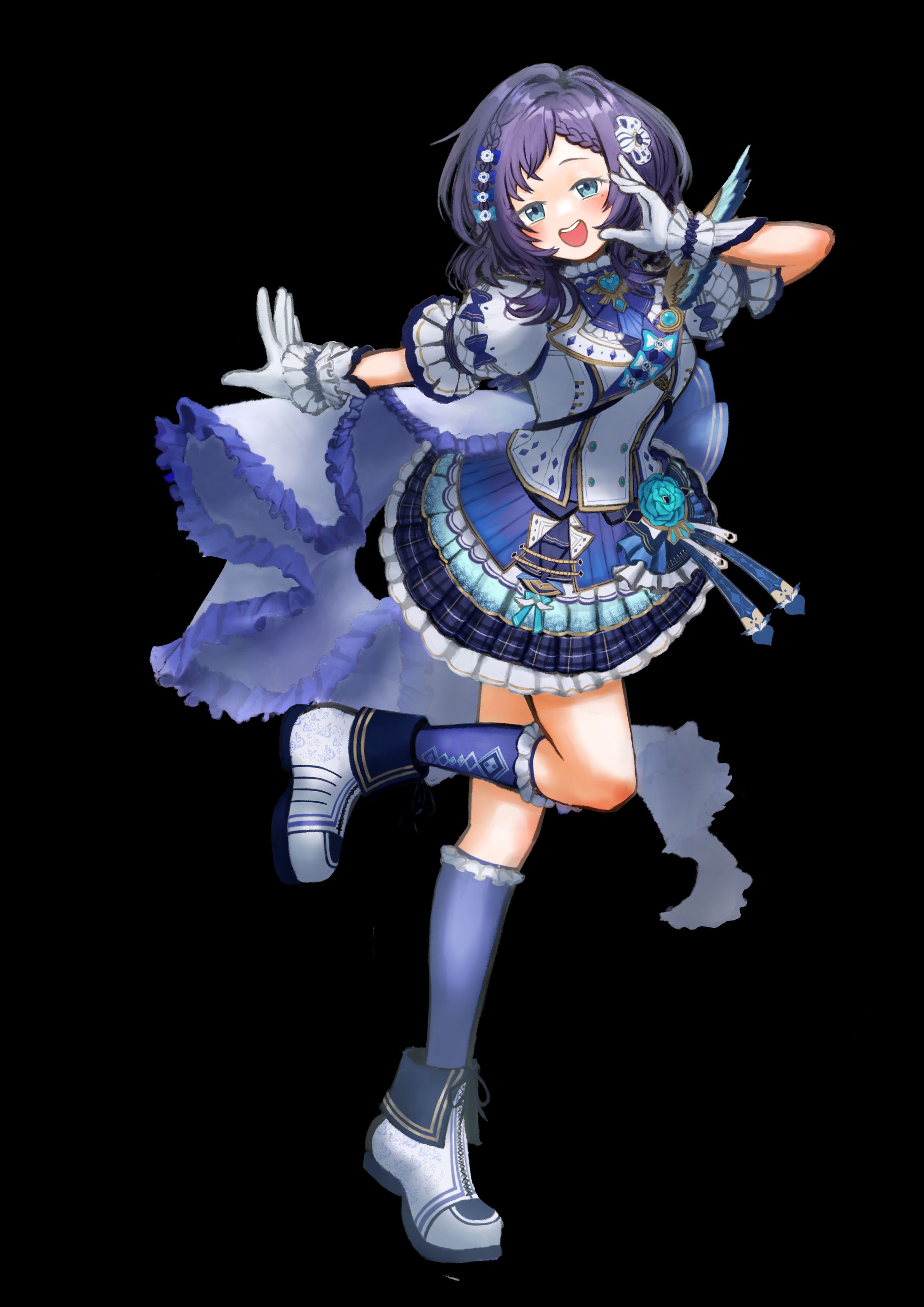 相羽ういは二次創作立ち絵