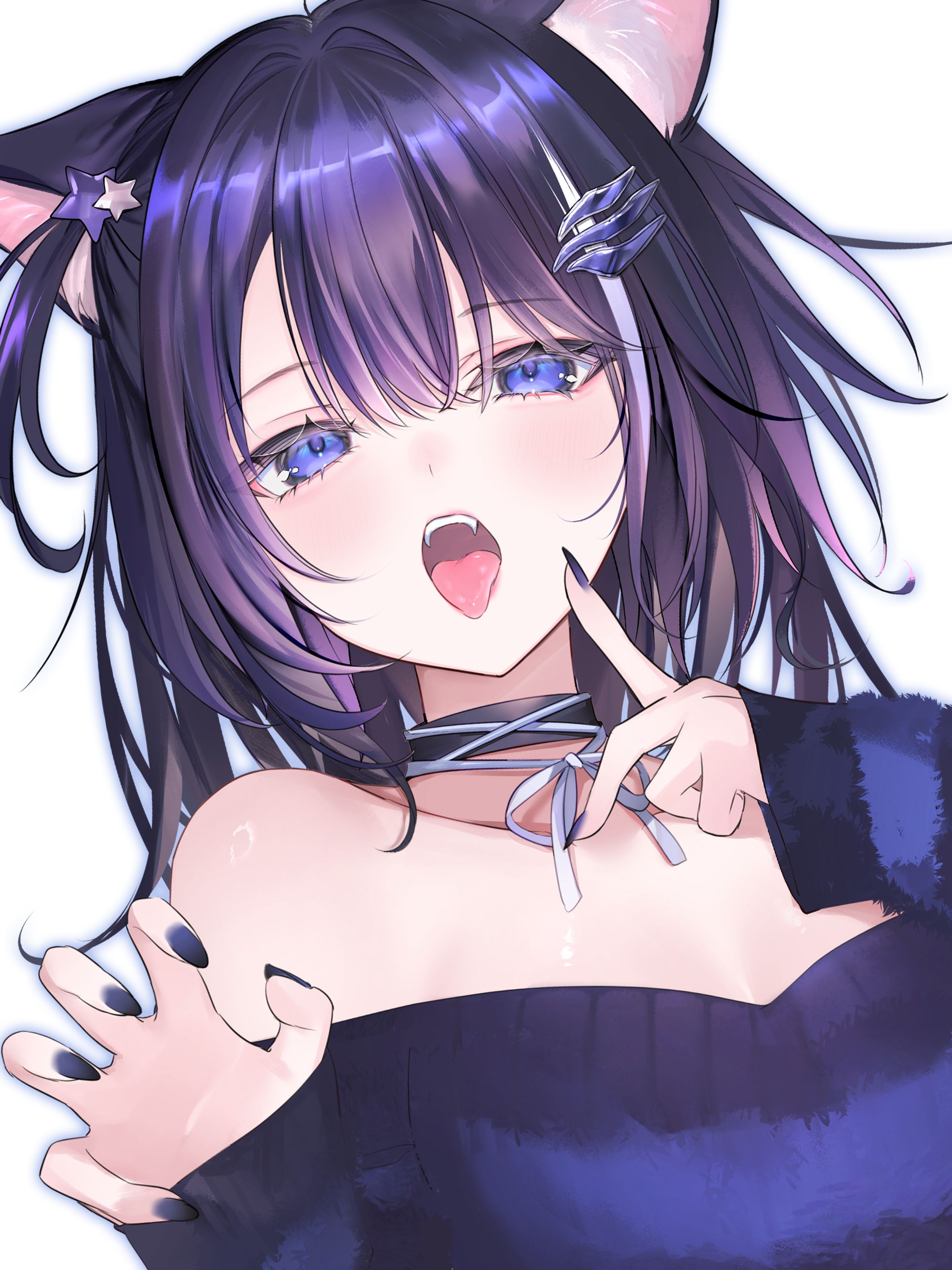 【イラスト】ヨルノシア様-1
