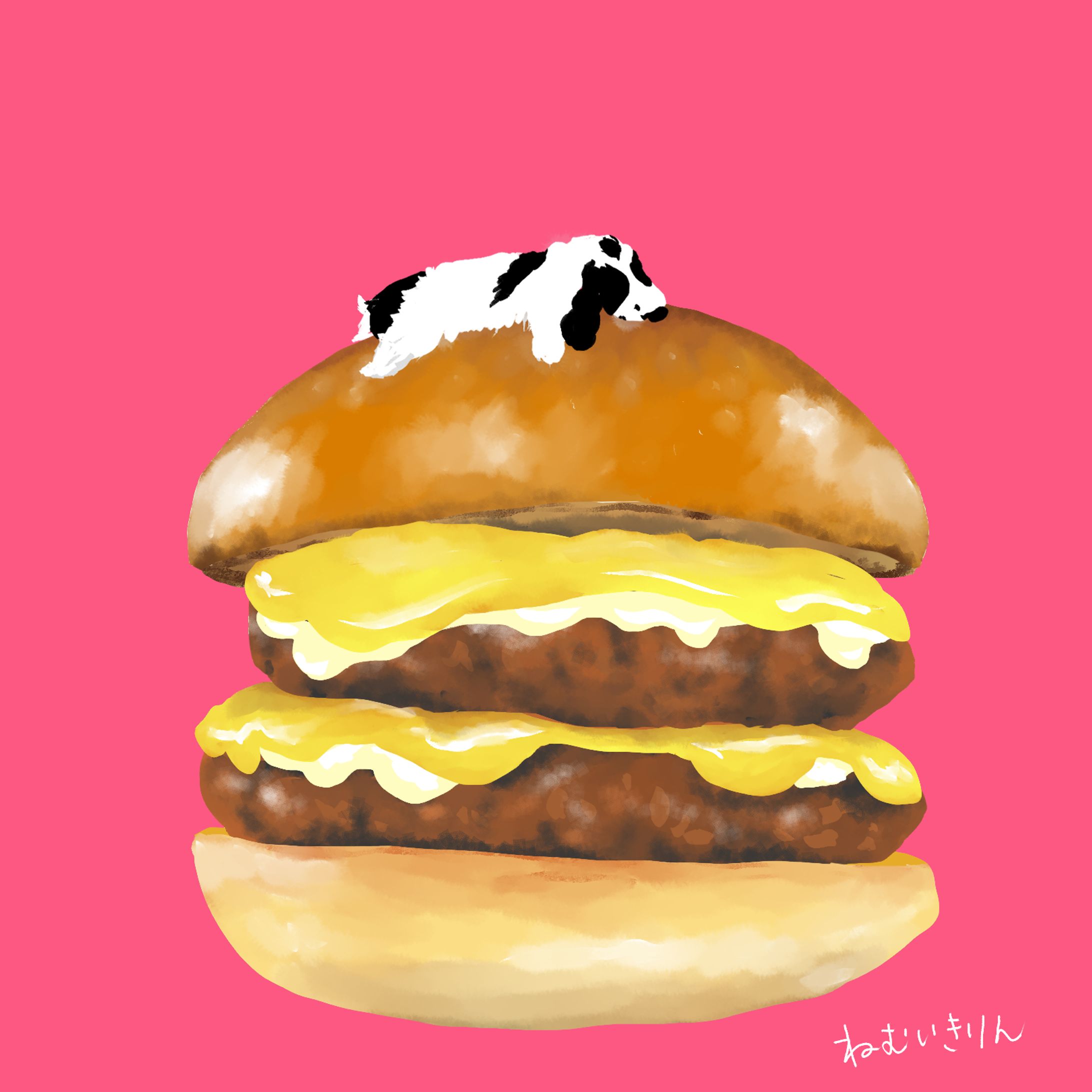 チーズバーガー-1