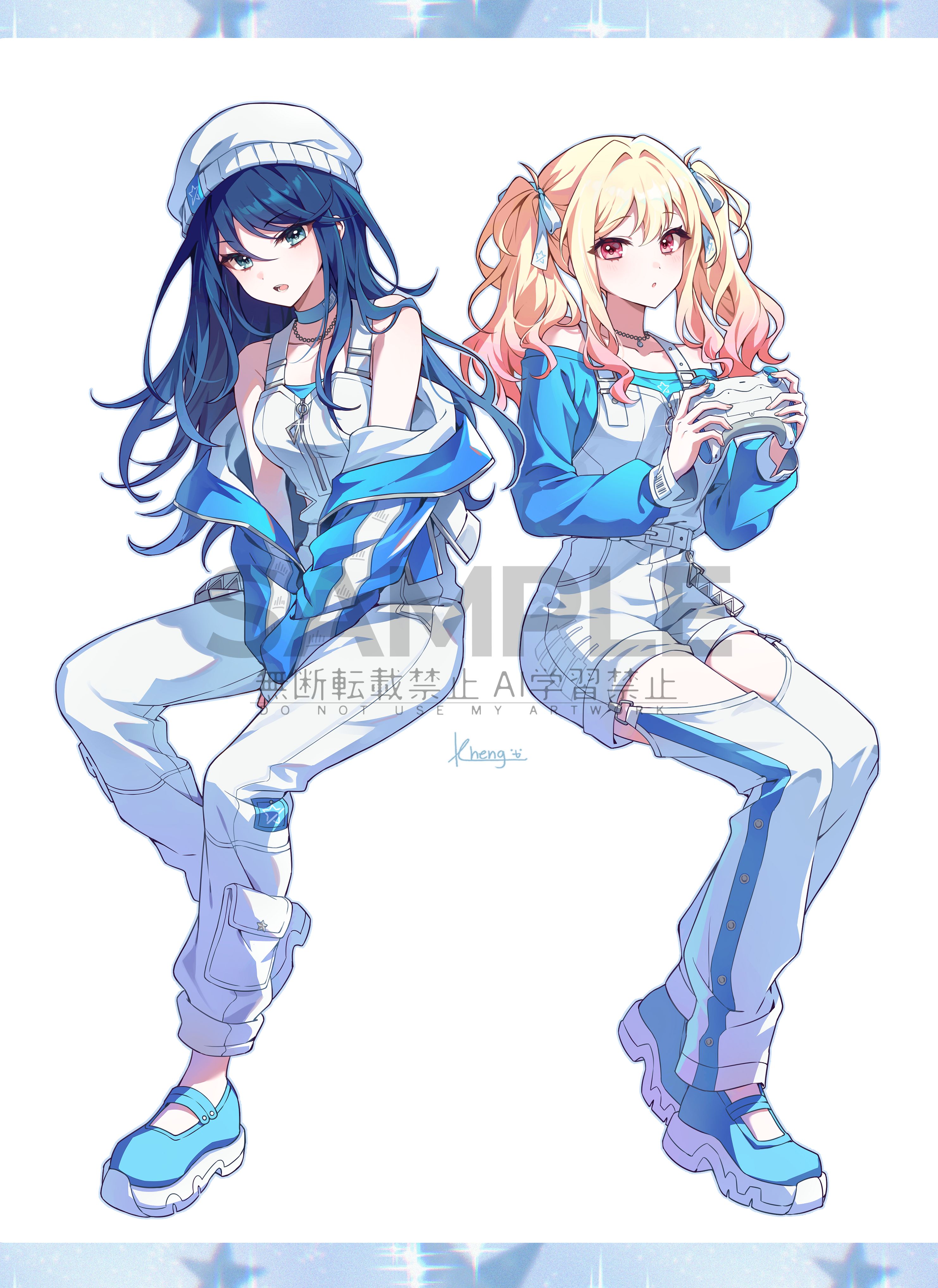 2023 みのり&遥 同人イベントイラスト