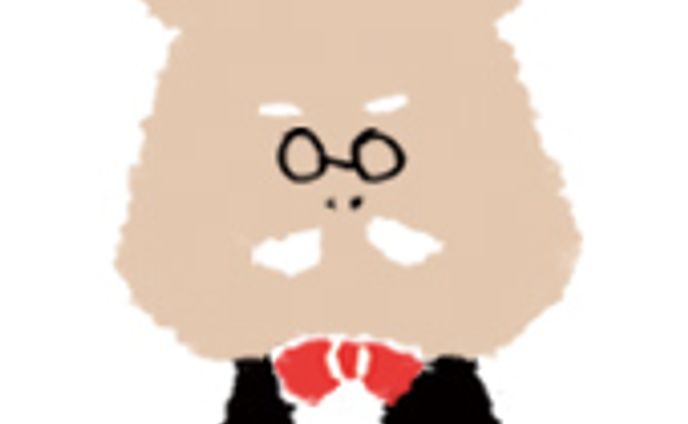 焼肉店キャラクター「うしつじさん」