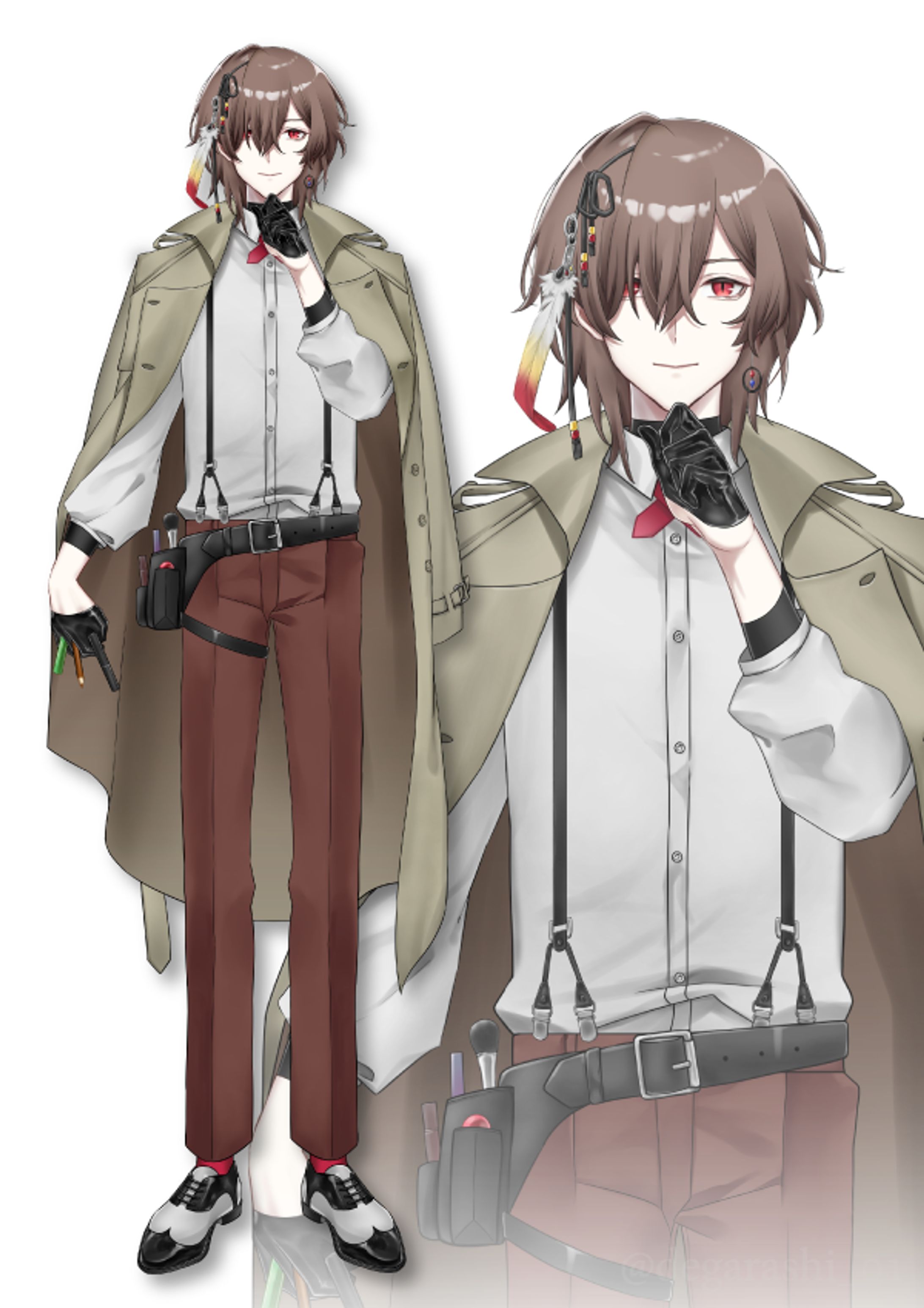 Live2D立ち絵（陽色まよい様）-1