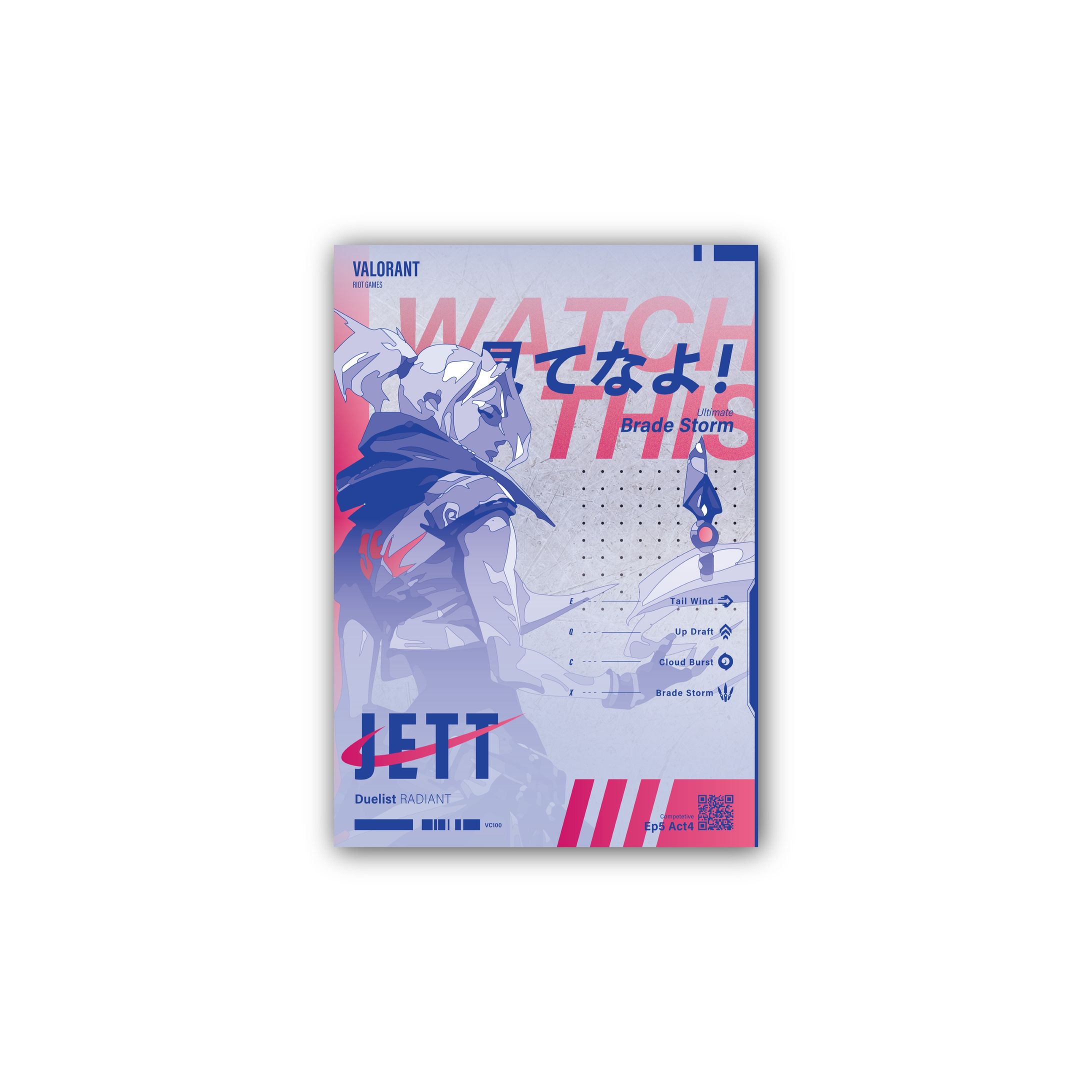 Valorant "JETT" Graphic-1