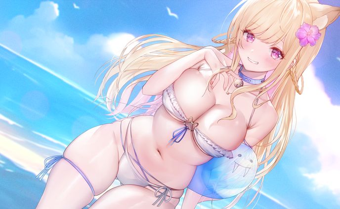 〖イラスト〗Vtuber 春霞みぃな様 生誕記念グッズ用〖一枚絵〗