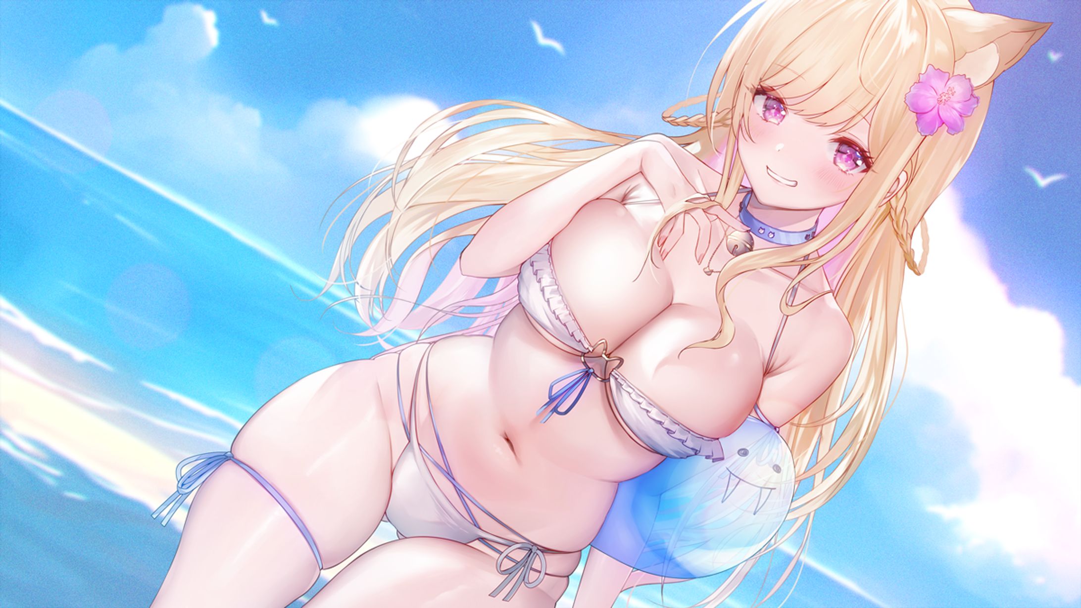 〖イラスト〗Vtuber 春霞みぃな様 生誕記念グッズ用〖一枚絵〗-1