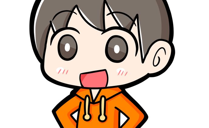 男の子、建築パース