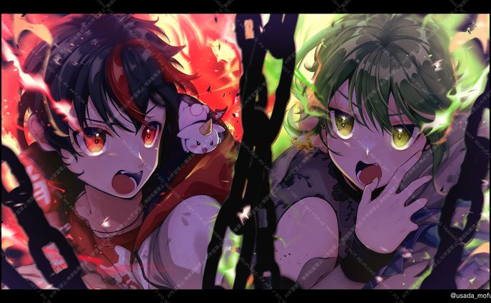 一枚絵関連、shorts/歌ってみた