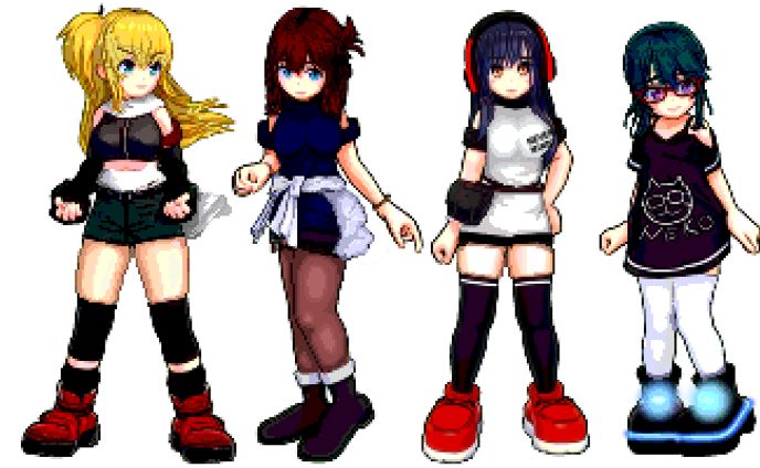 ドットpixel girls