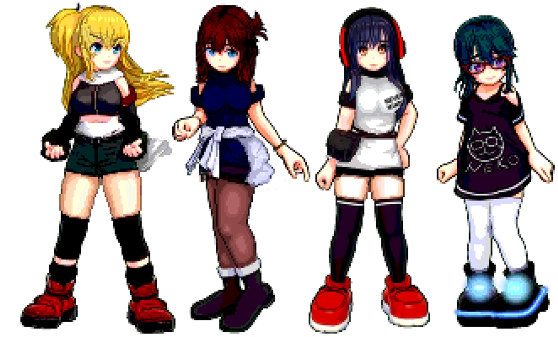 ドットpixel girls-1