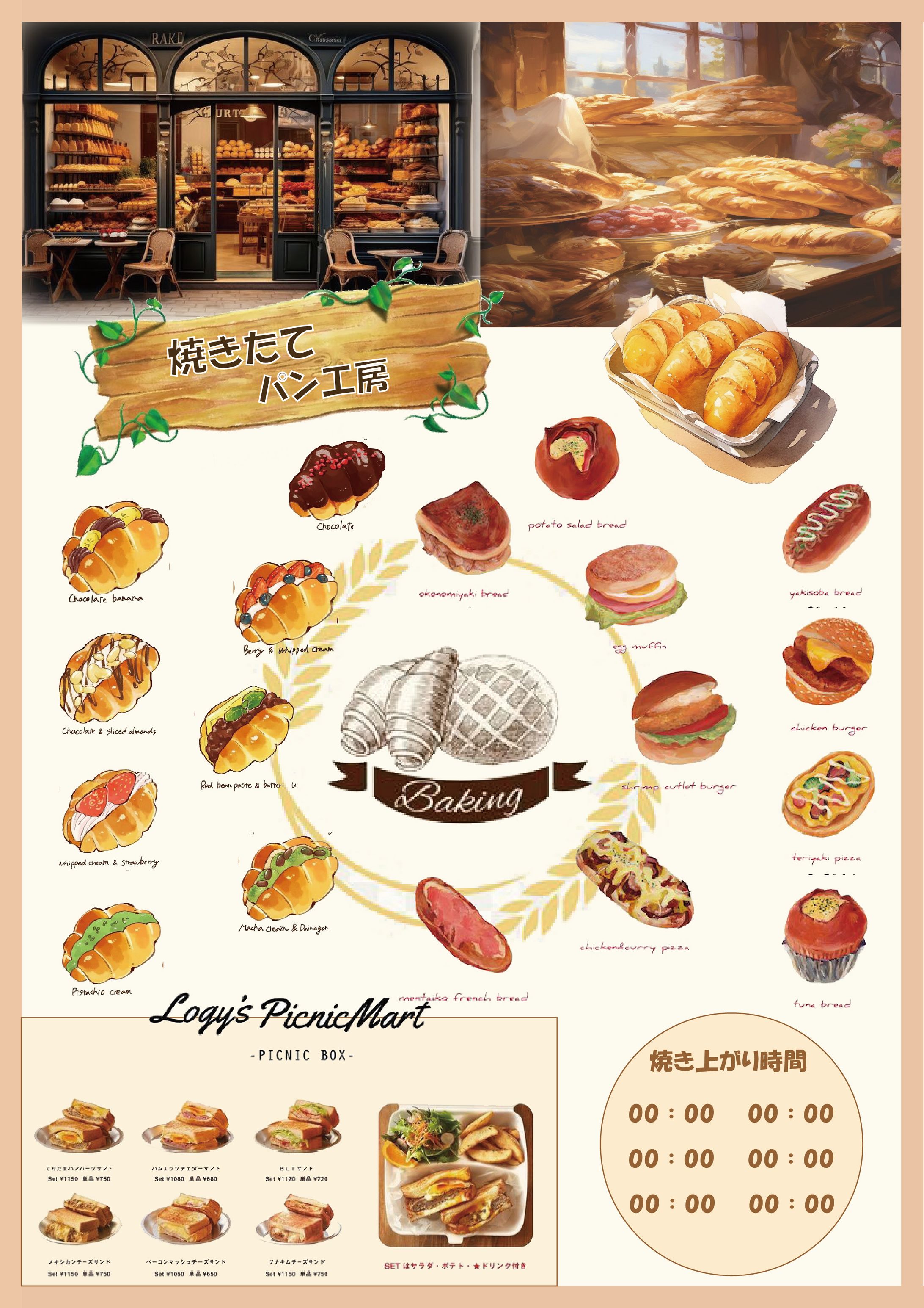 ベーカリーショップ-1