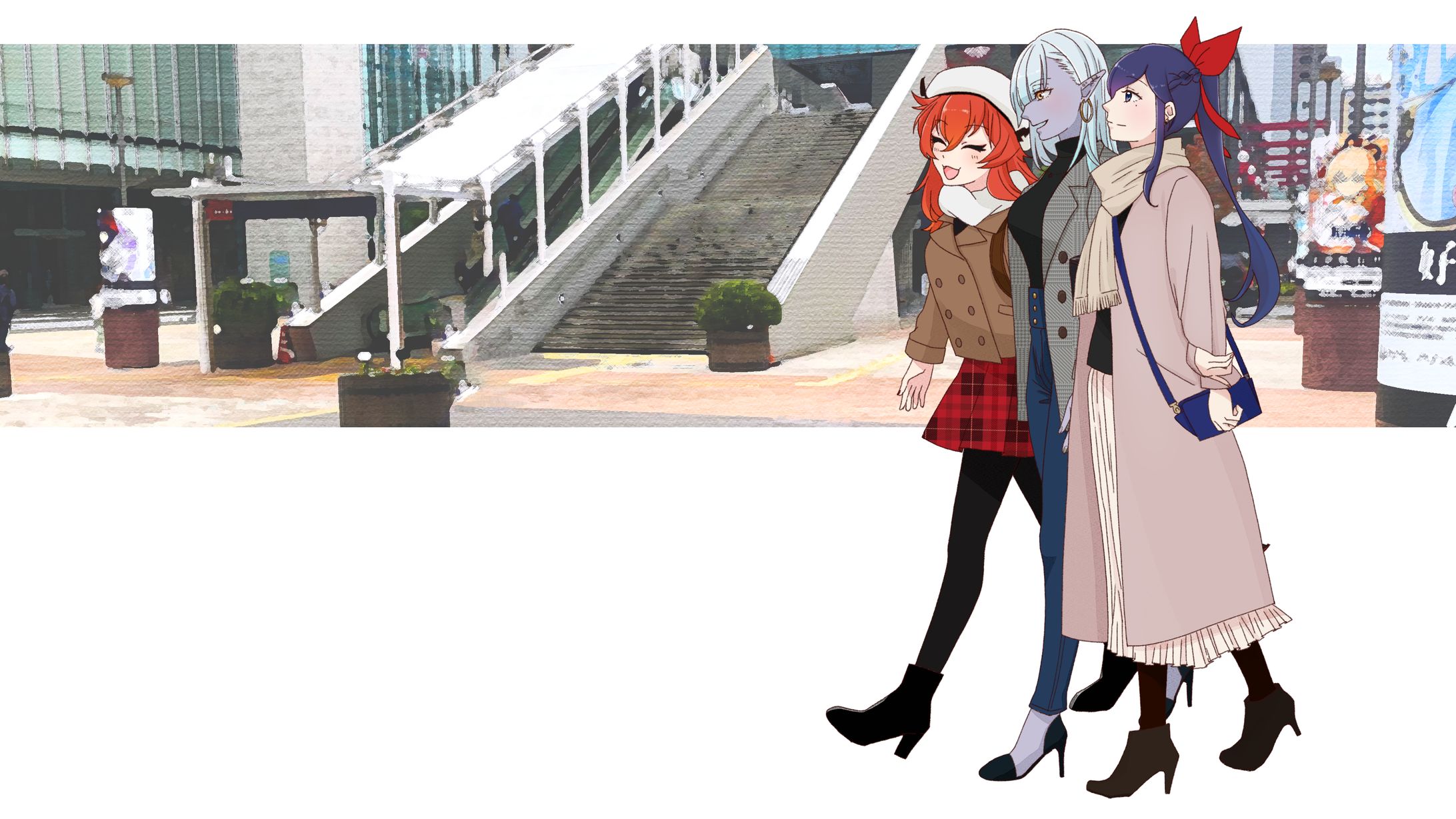 冬がくれた奇跡　動画用イラスト-1