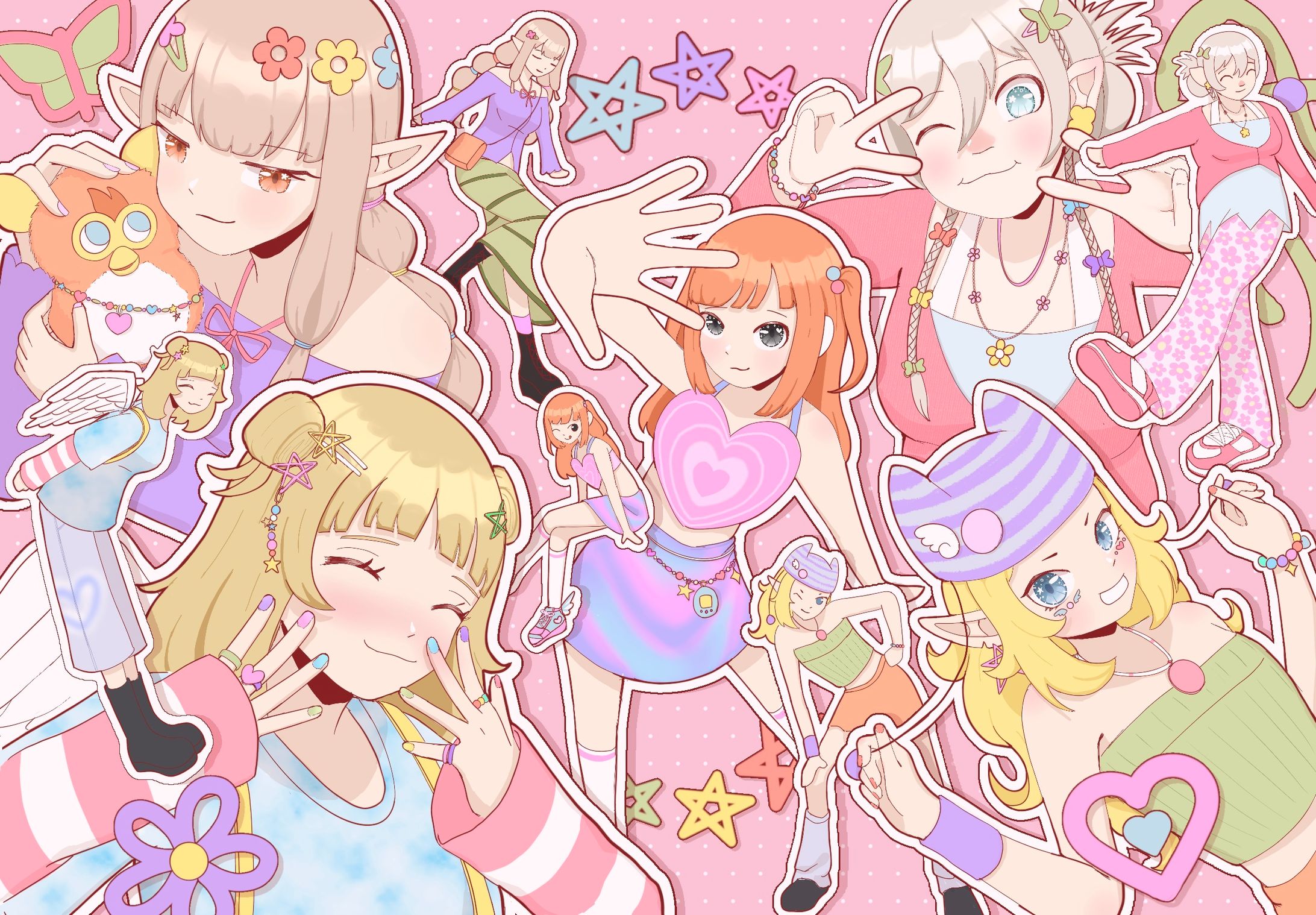 [fanart] the little sisters of dungeon meshi-1