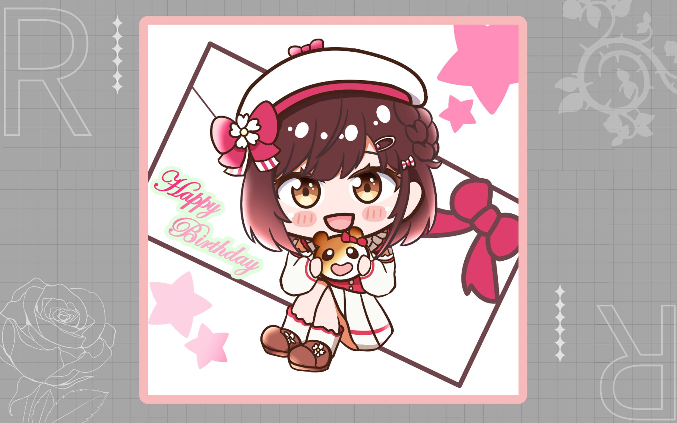 リスナー様依頼　誕生日企画イラスト-1