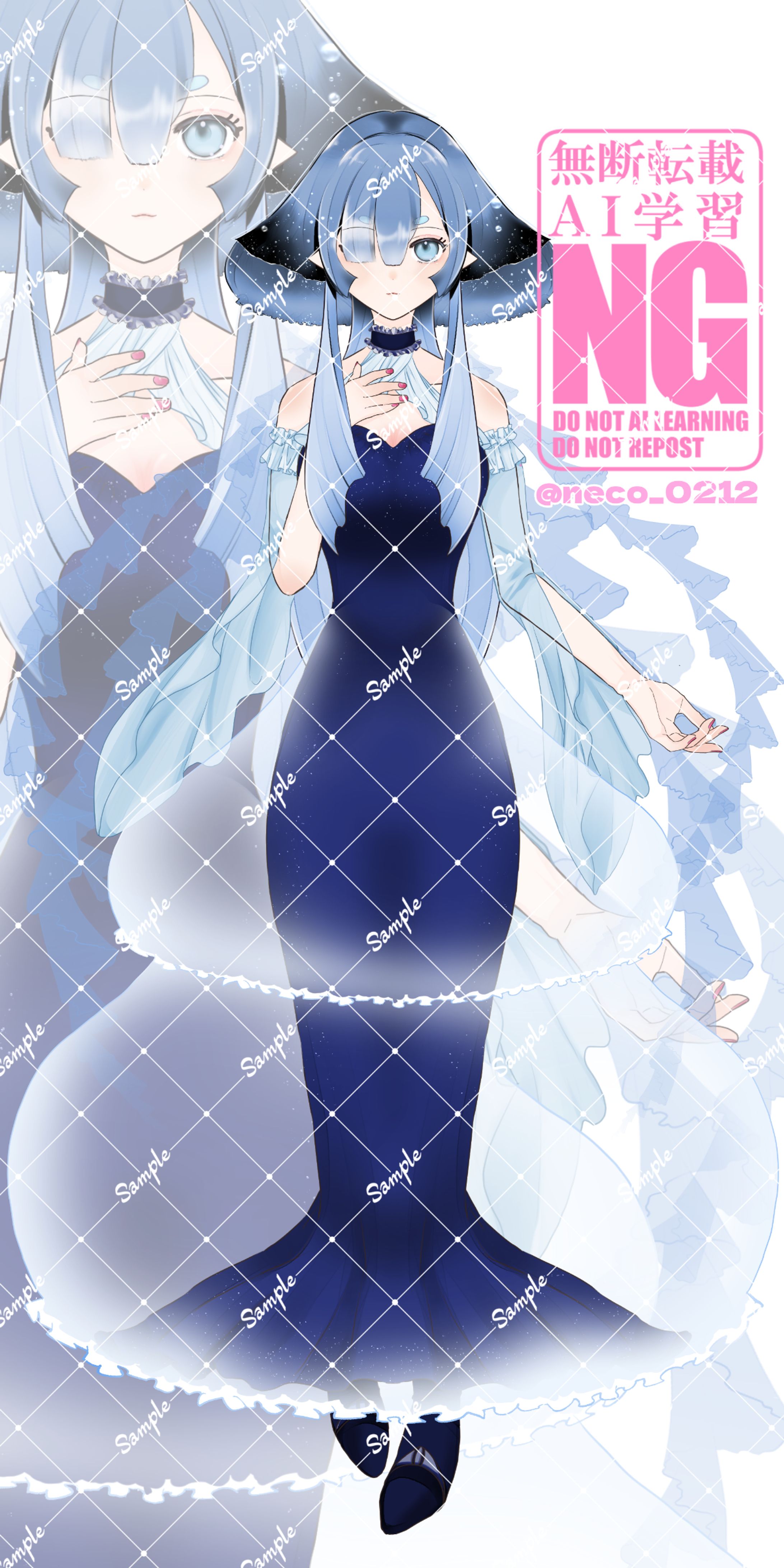 セルフ受肉　立ち絵-1