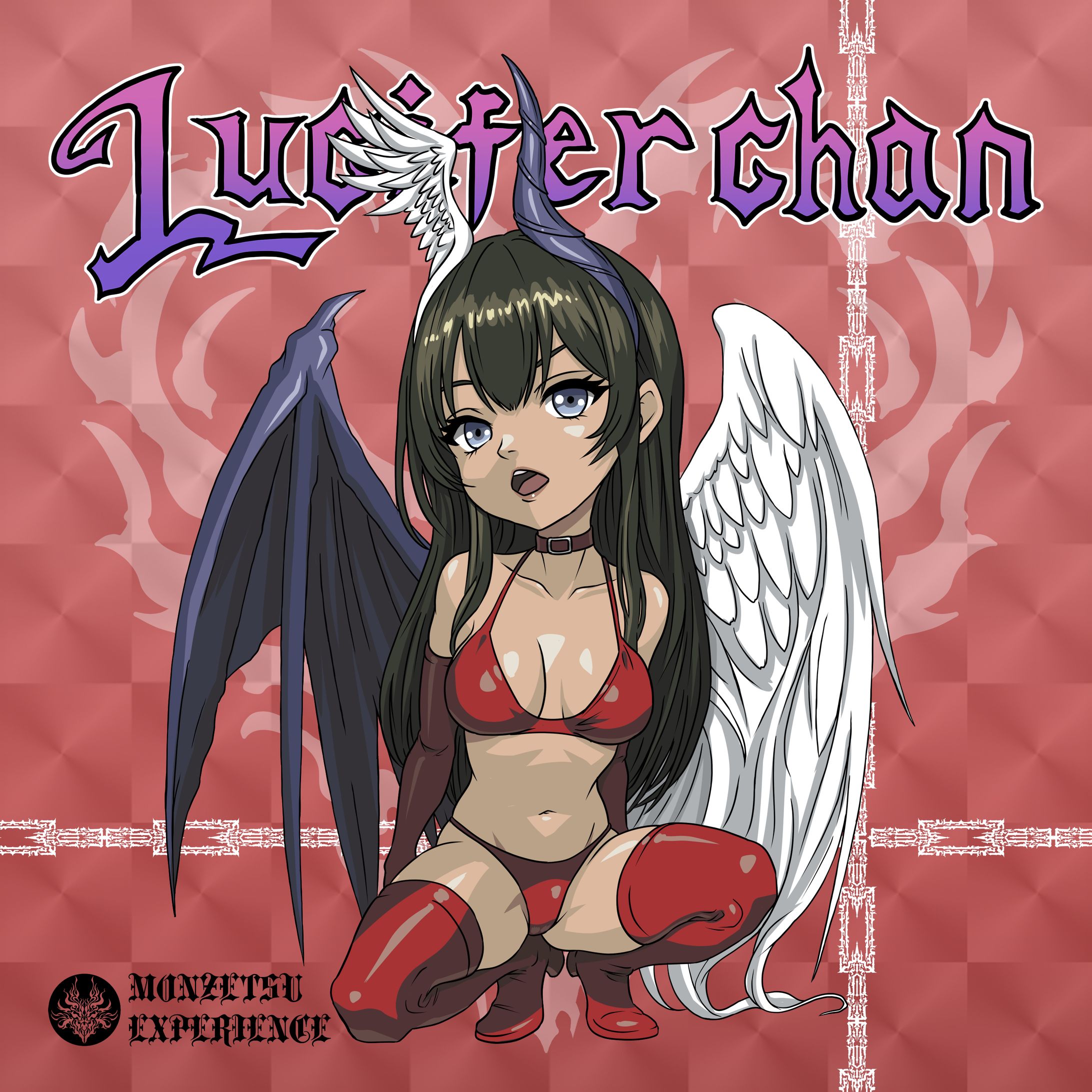 悶絶シールコレクション Lucifer chan & Michael chan 3rd 4種セット-1