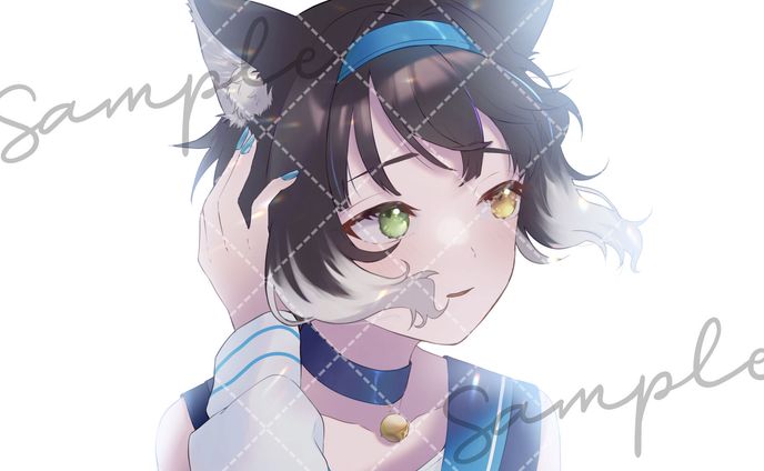 歌ってみた動画用イラスト
