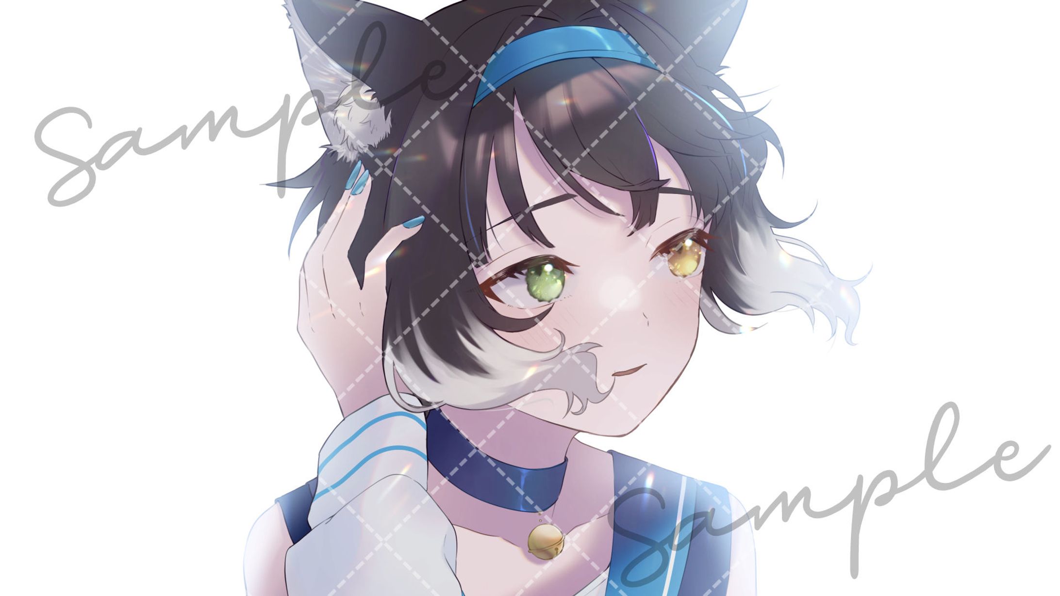 歌ってみた動画用イラスト-1