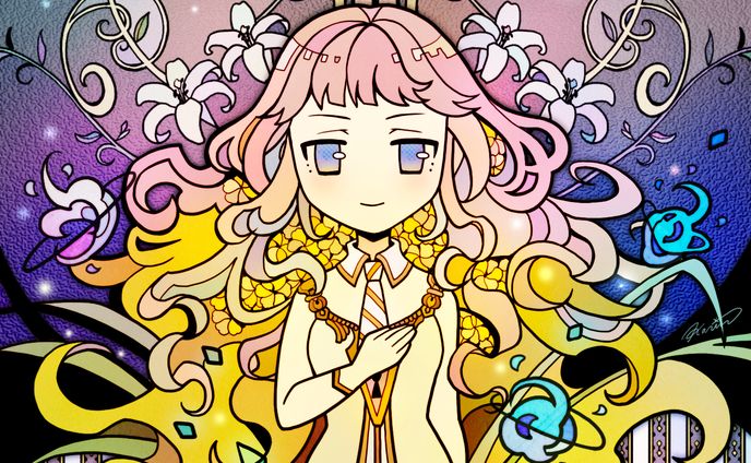 バストアップイラスト