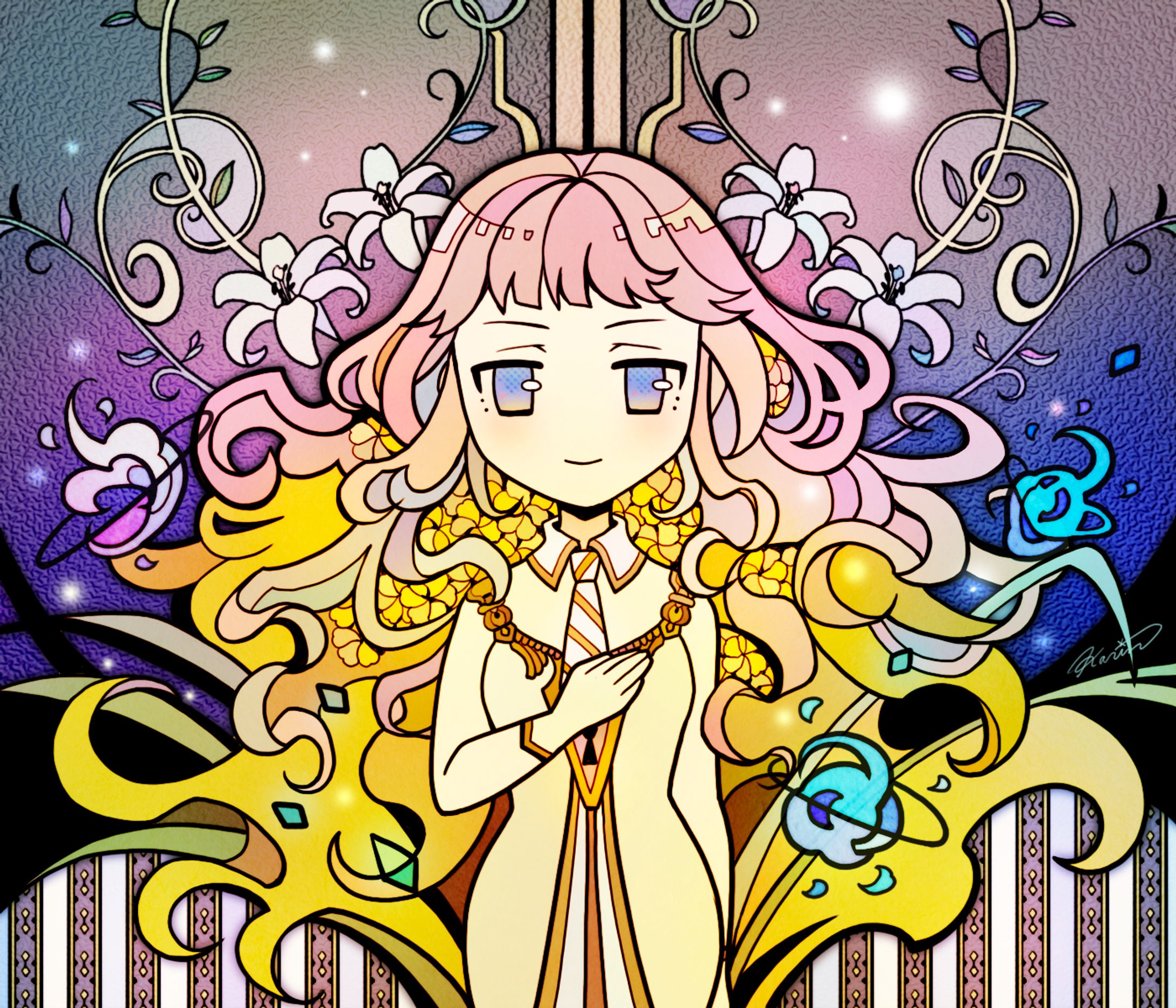 バストアップイラスト-1