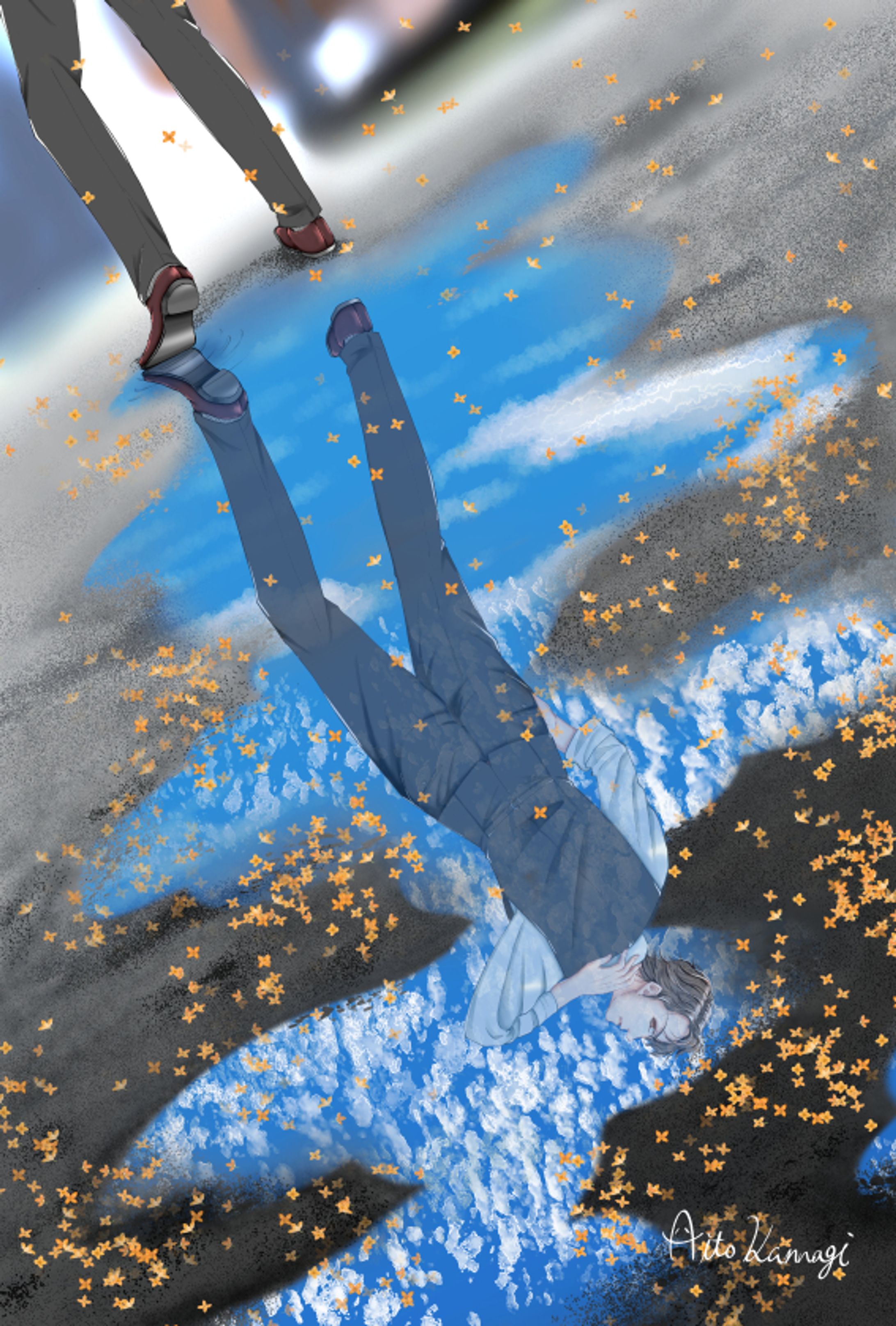 オリジナルイラスト_金木犀-1