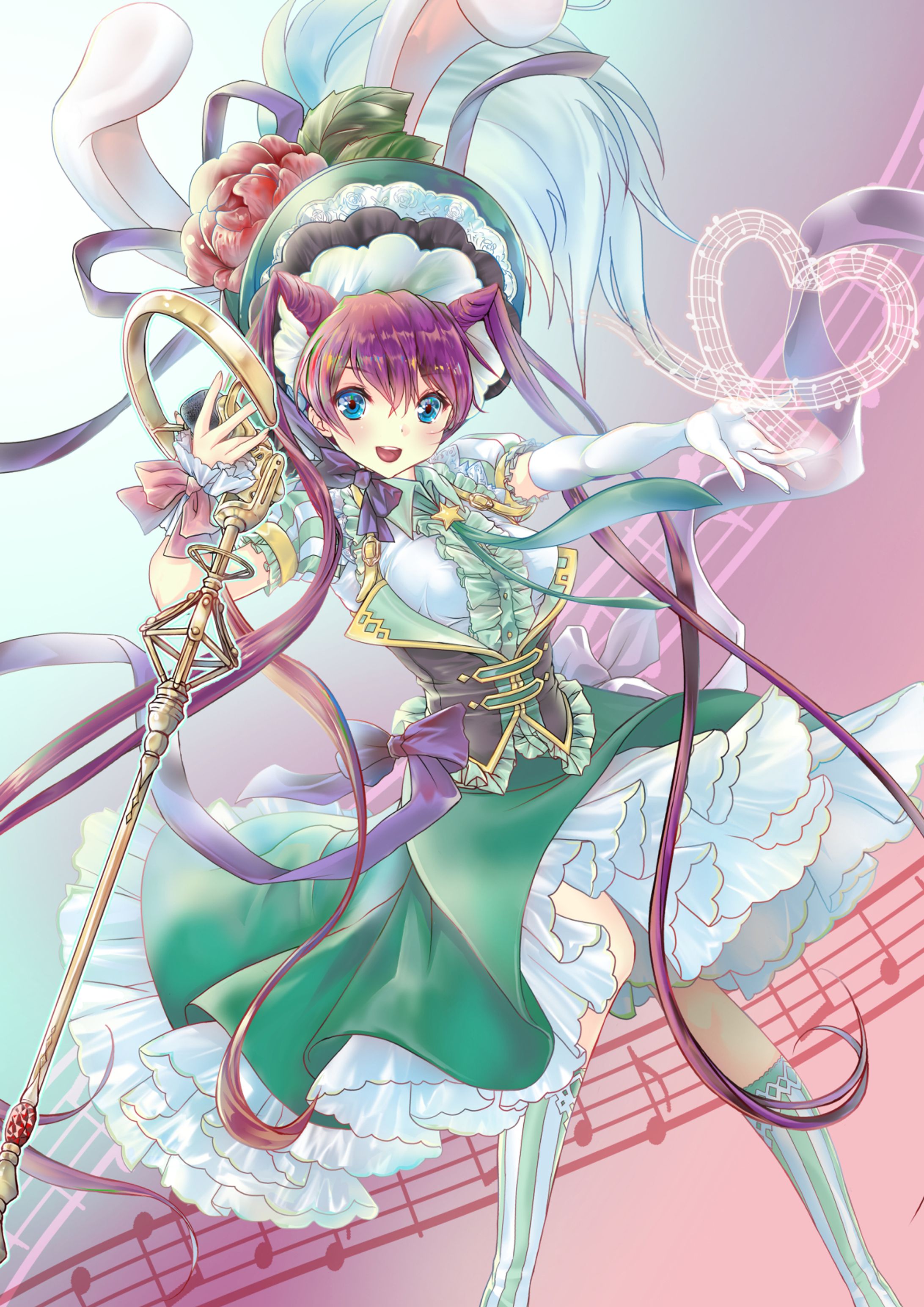 (2019年 27h CLIPSTUDIO)歌姫-1
