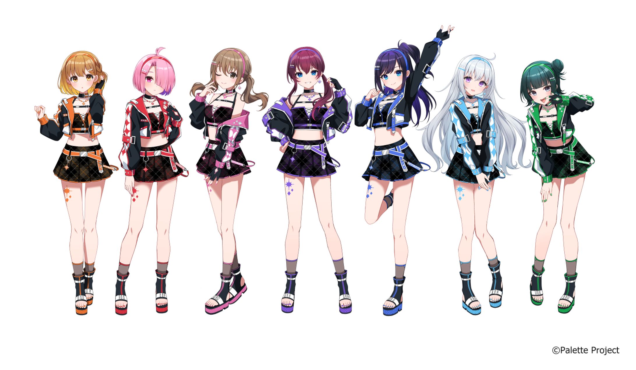 Palette Project様「パレプロ感謝祭2024」キービジュアル-1