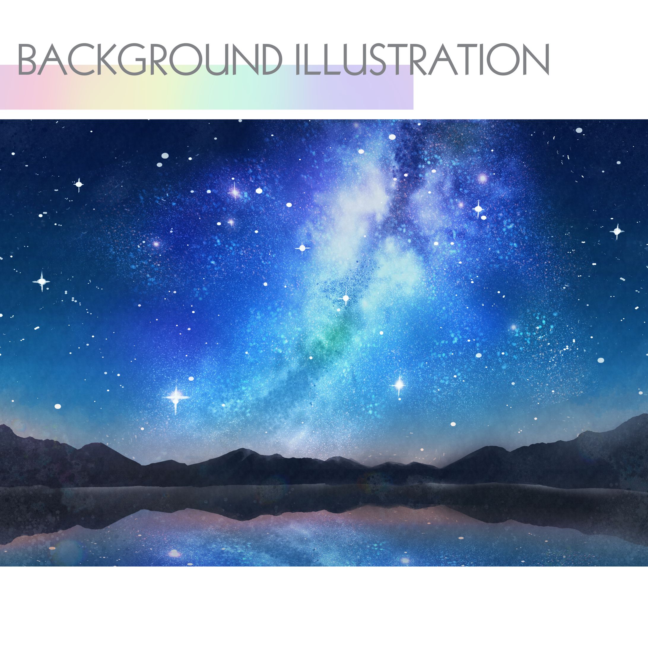 BACKGROUND ILLUSTRATION │ 風景・背景イラスト-1