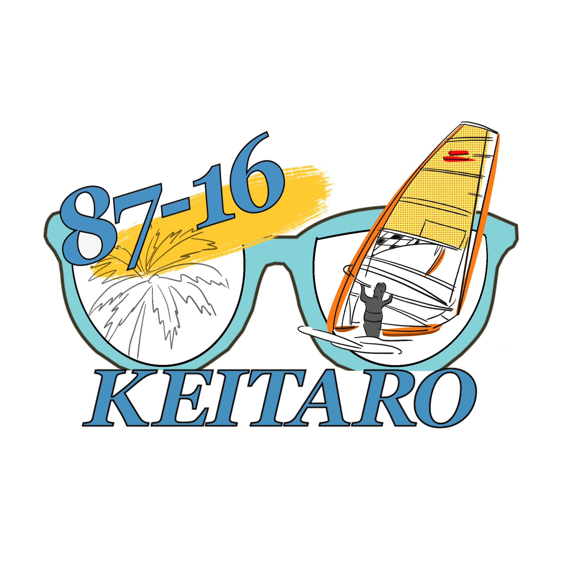 【ステッカー】オリジナルステッカー（windsurfing）-1