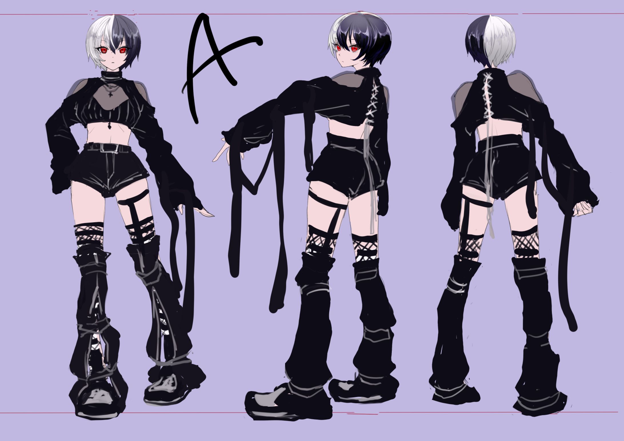 Vtuber costume　design-1
