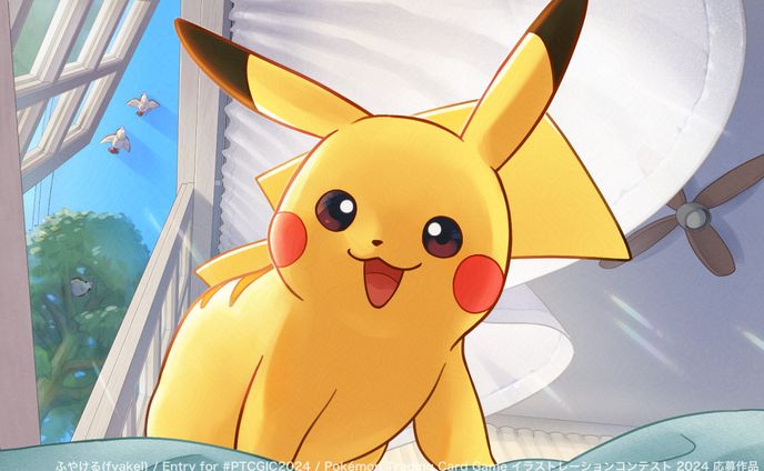 ポケモンカードゲームイラストコンテスト2024応募作品(ピカチュウ) ポケモンカードゲームイラストコンテスト2024応募作品(ピカチュウ)