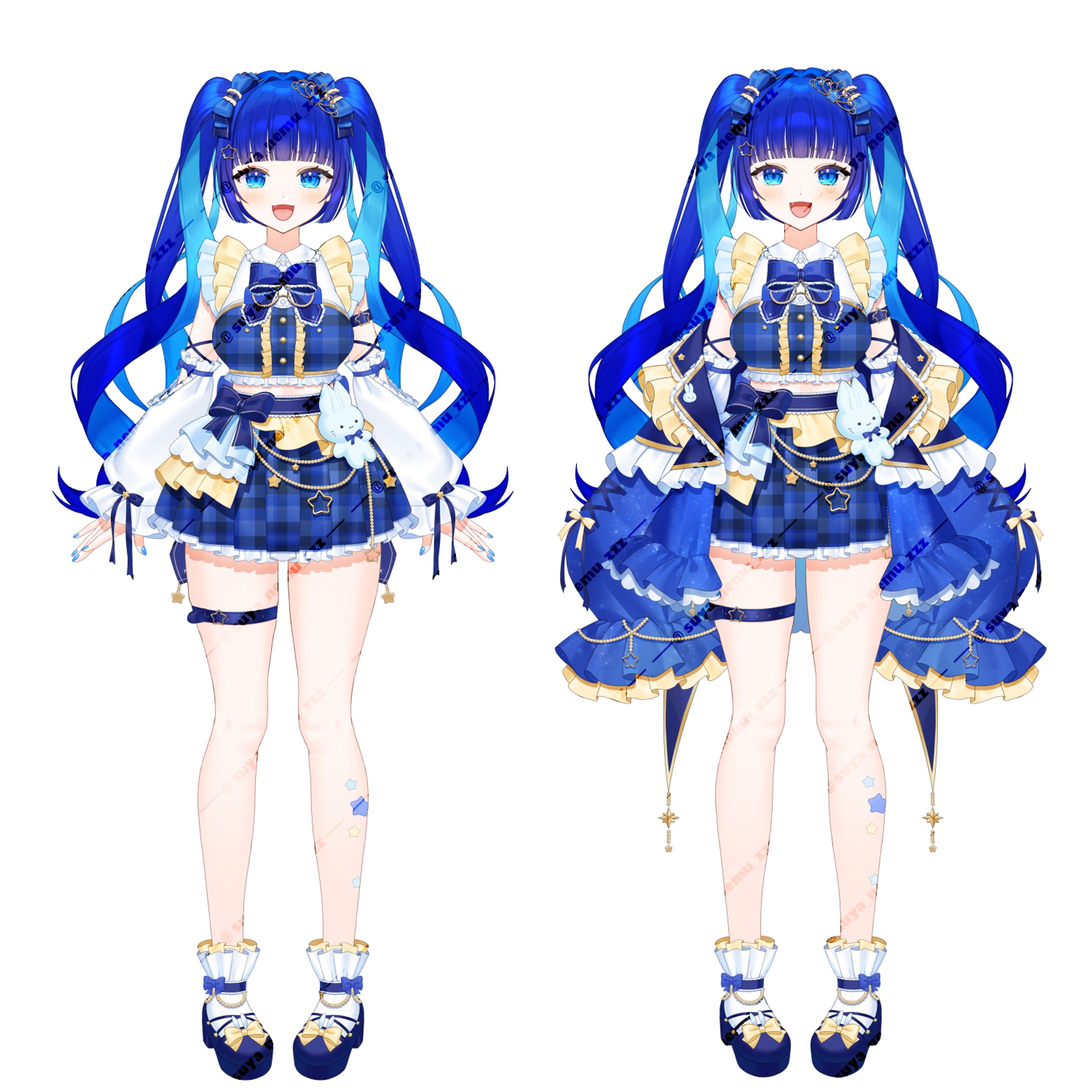 星瑠璃すぃ様　live2d立ち絵-1