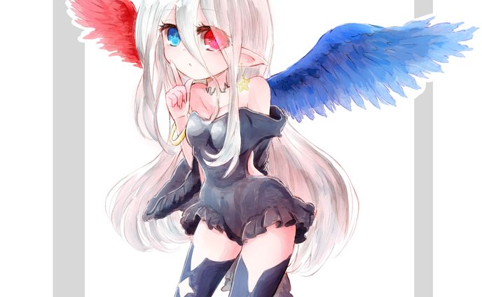 藍紅の天使