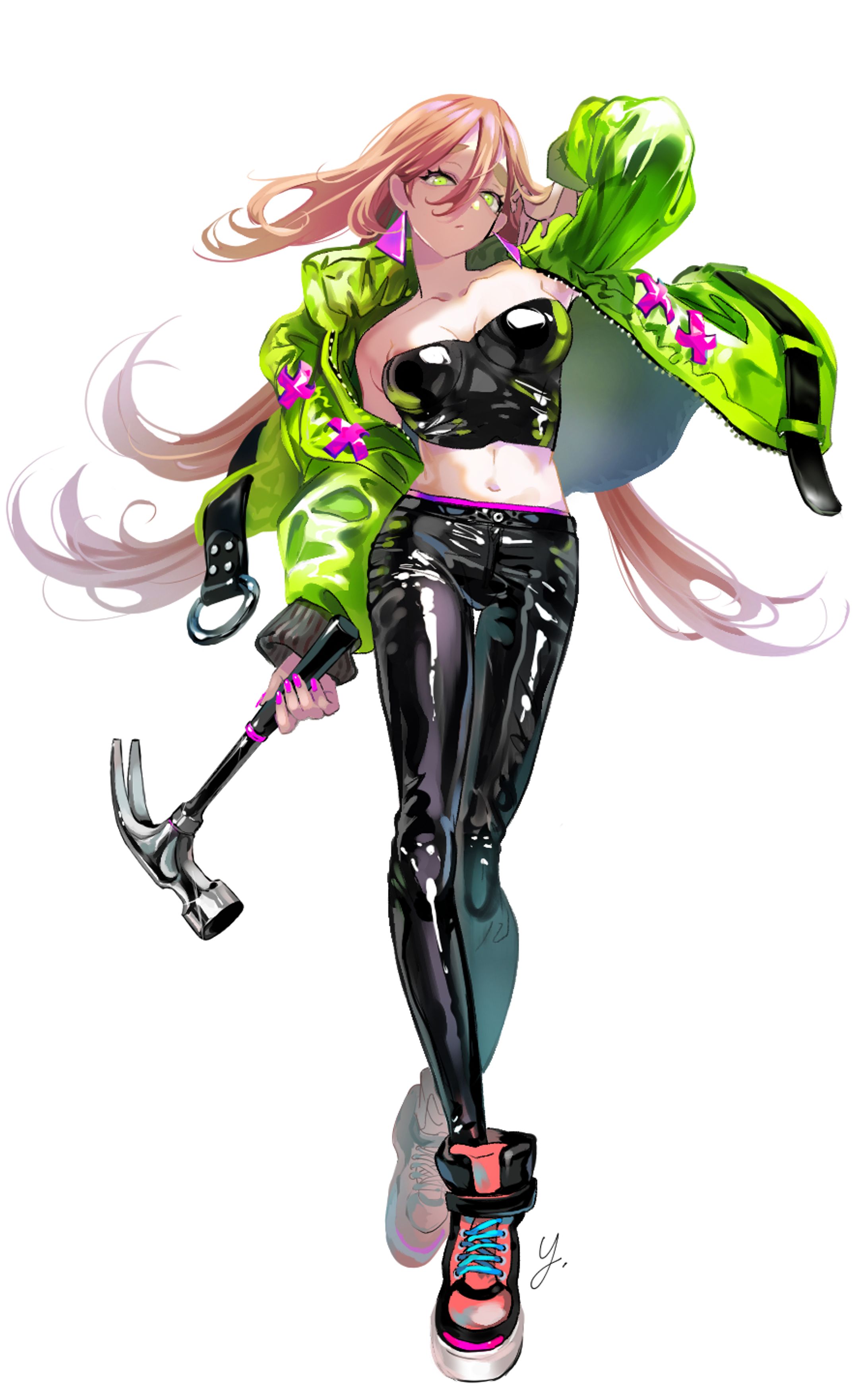 女性キャラクター立ち絵-1
