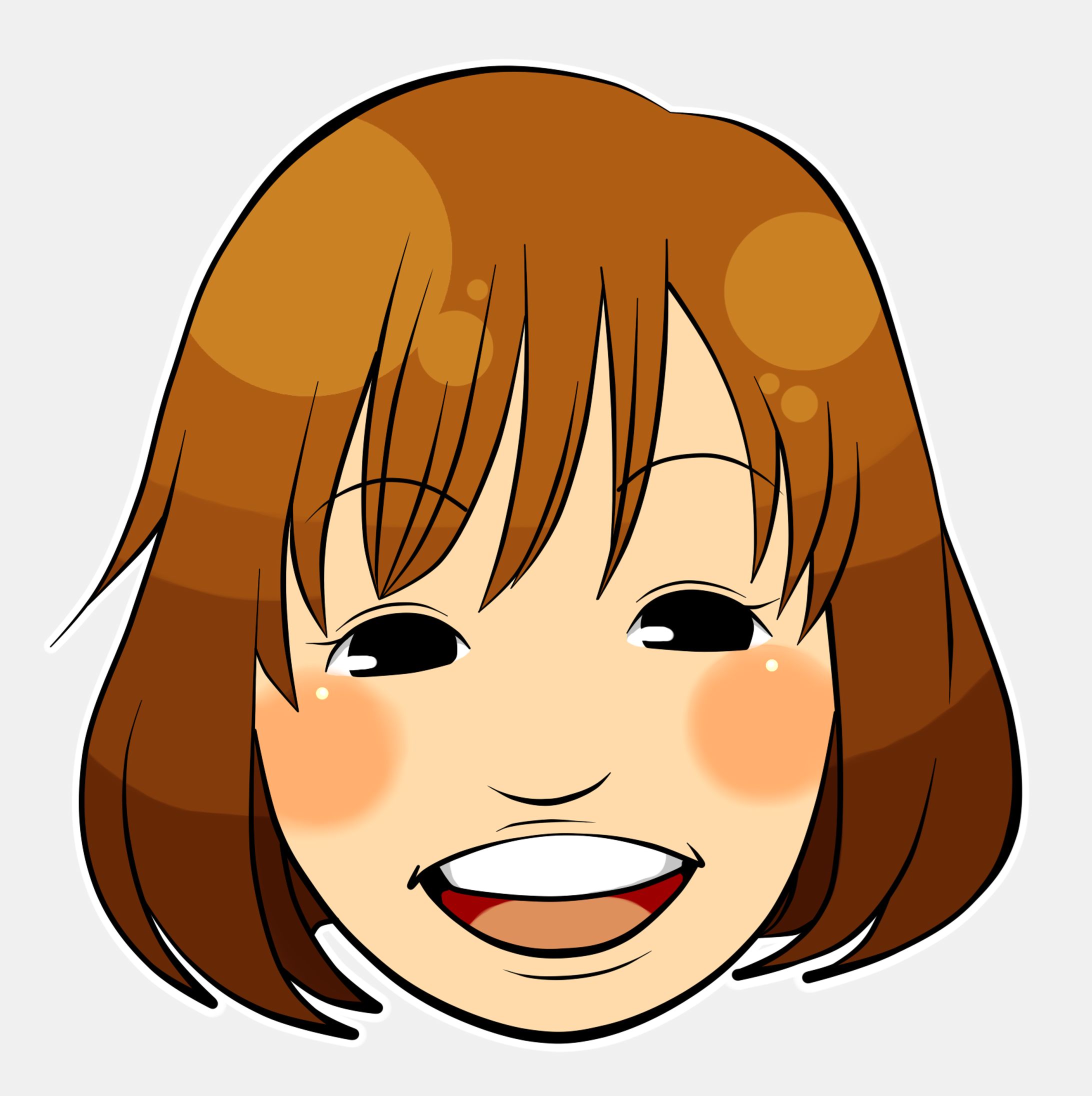 【デフォルメ似顔絵】お天気コーナーロゴ用イラスト-1