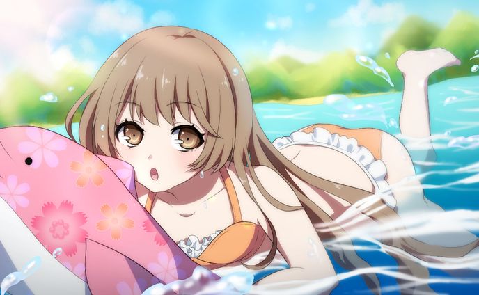 縹るぅ様水着FA