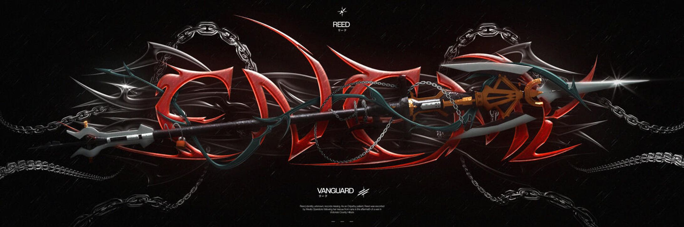 Enemy - 3D Tribal Banner Design-1